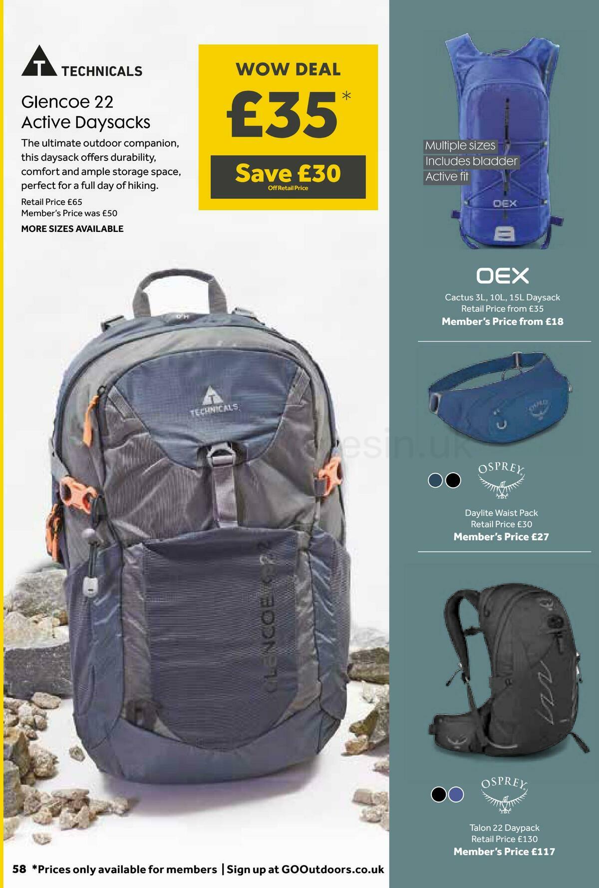 GO Outdoors Offers from 18 April