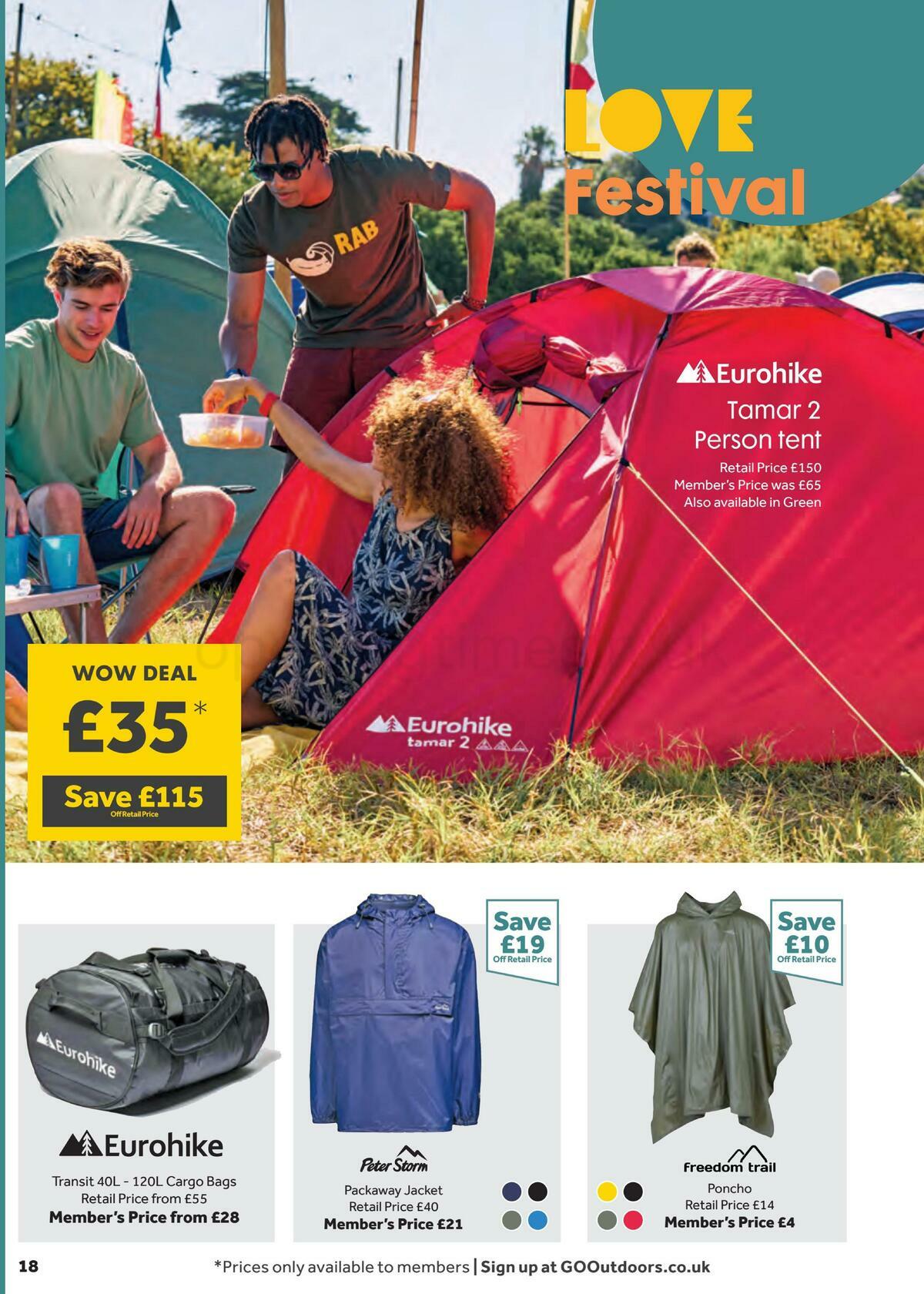GO Outdoors Offers from 16 May