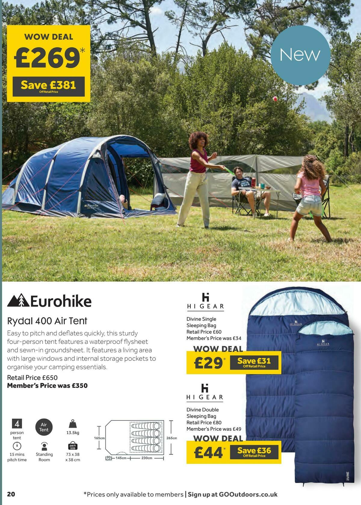 GO Outdoors Offers from 16 May