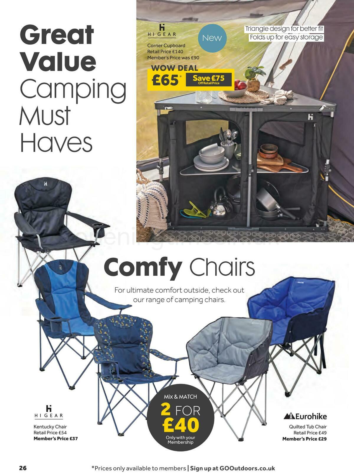 GO Outdoors Offers from 16 May