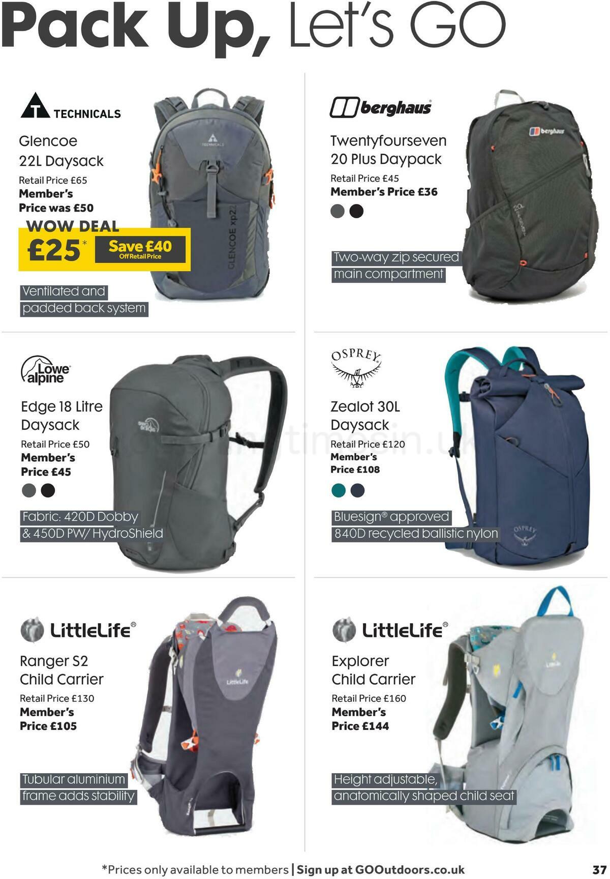 GO Outdoors Offers from 16 May