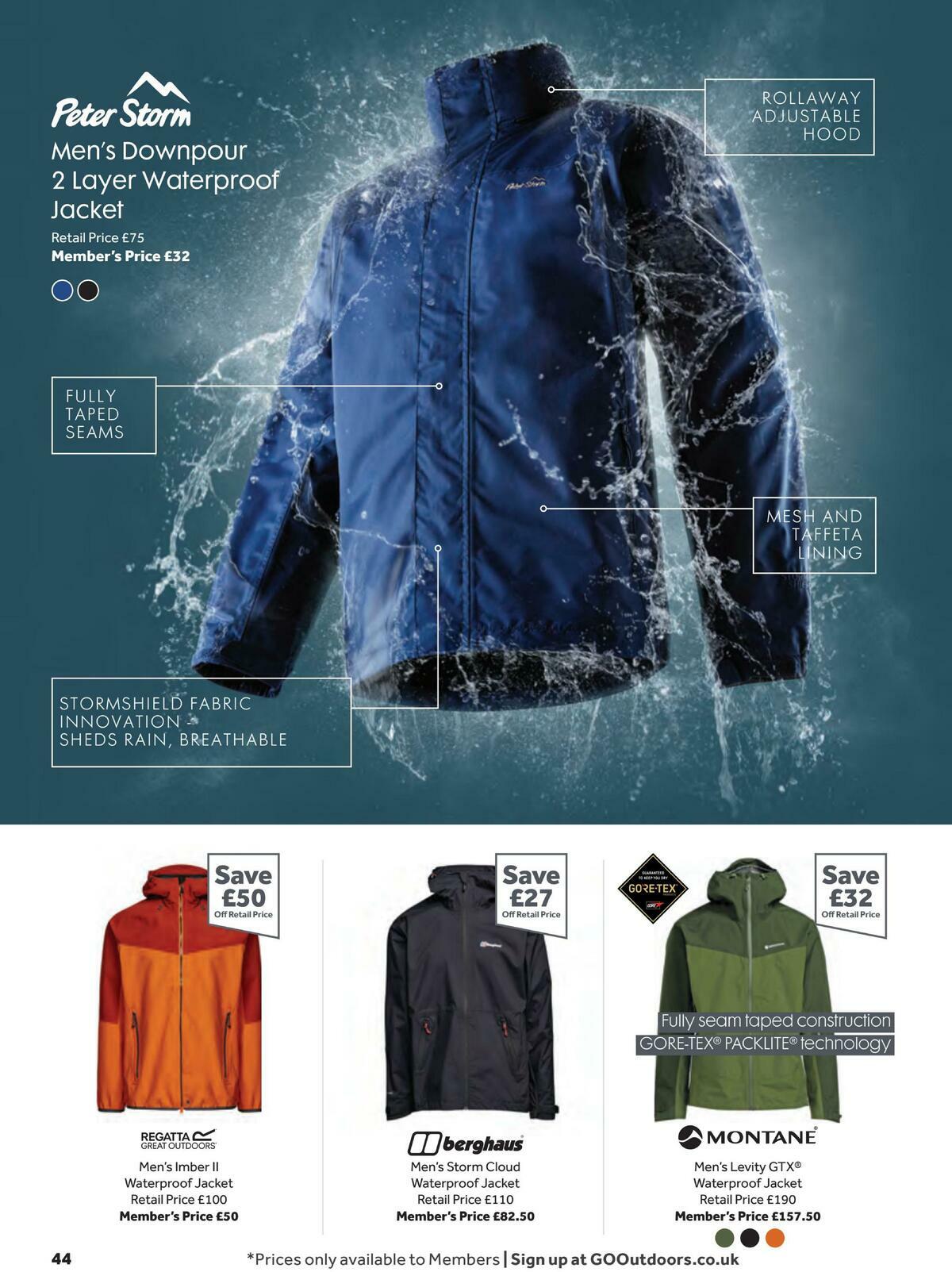 GO Outdoors Offers from 16 May