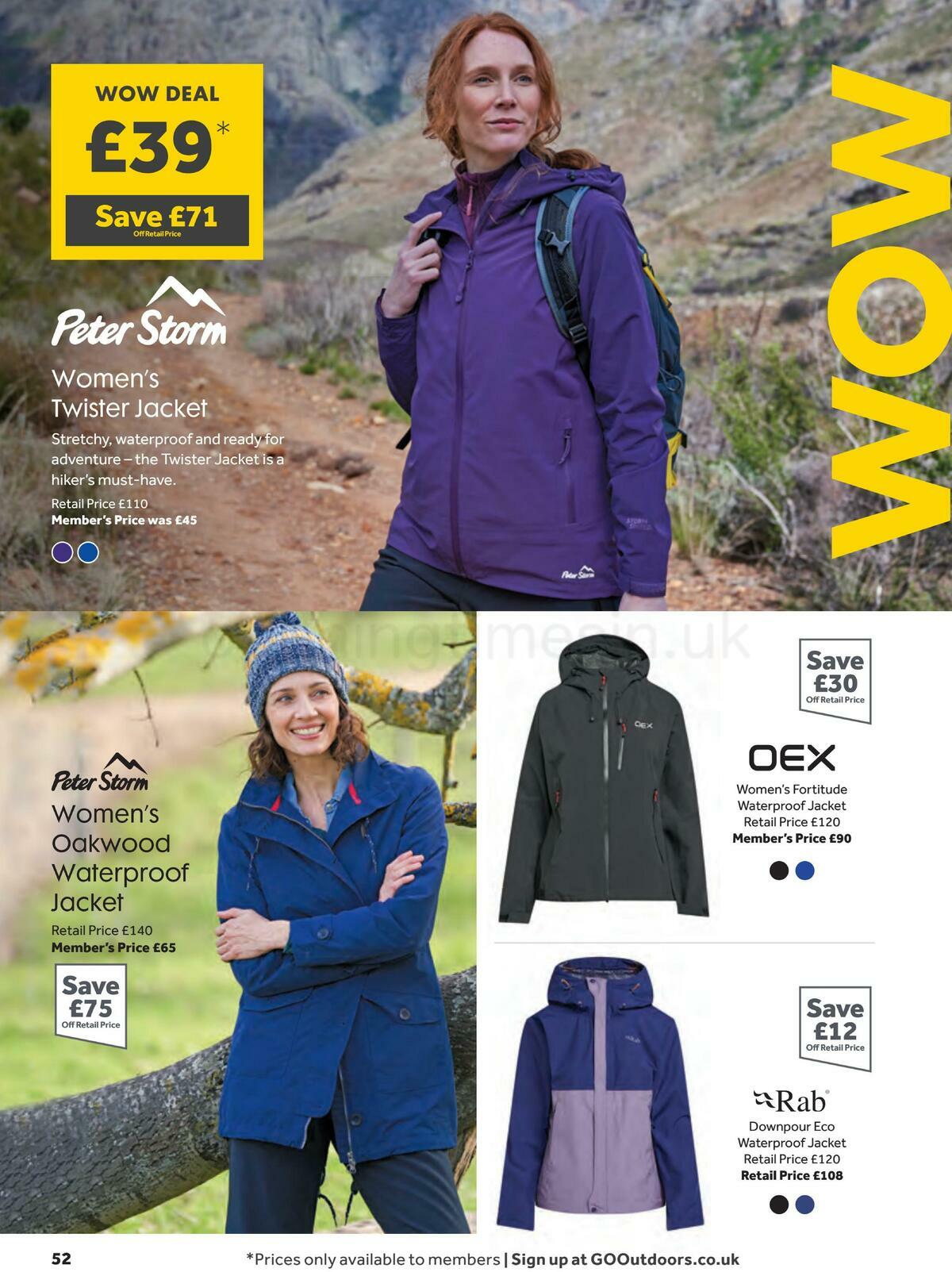 GO Outdoors Offers from 16 May