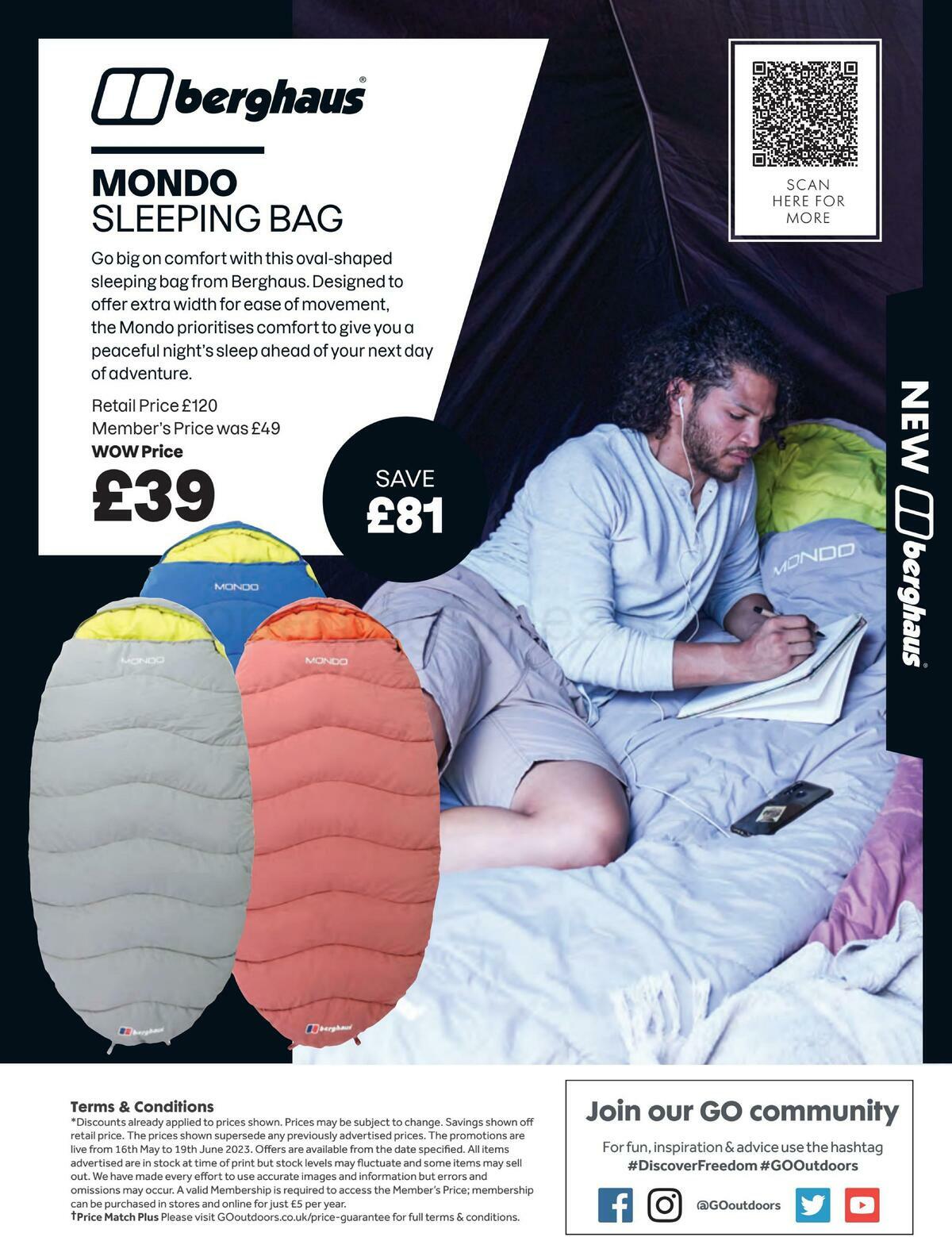 GO Outdoors Offers from 16 May