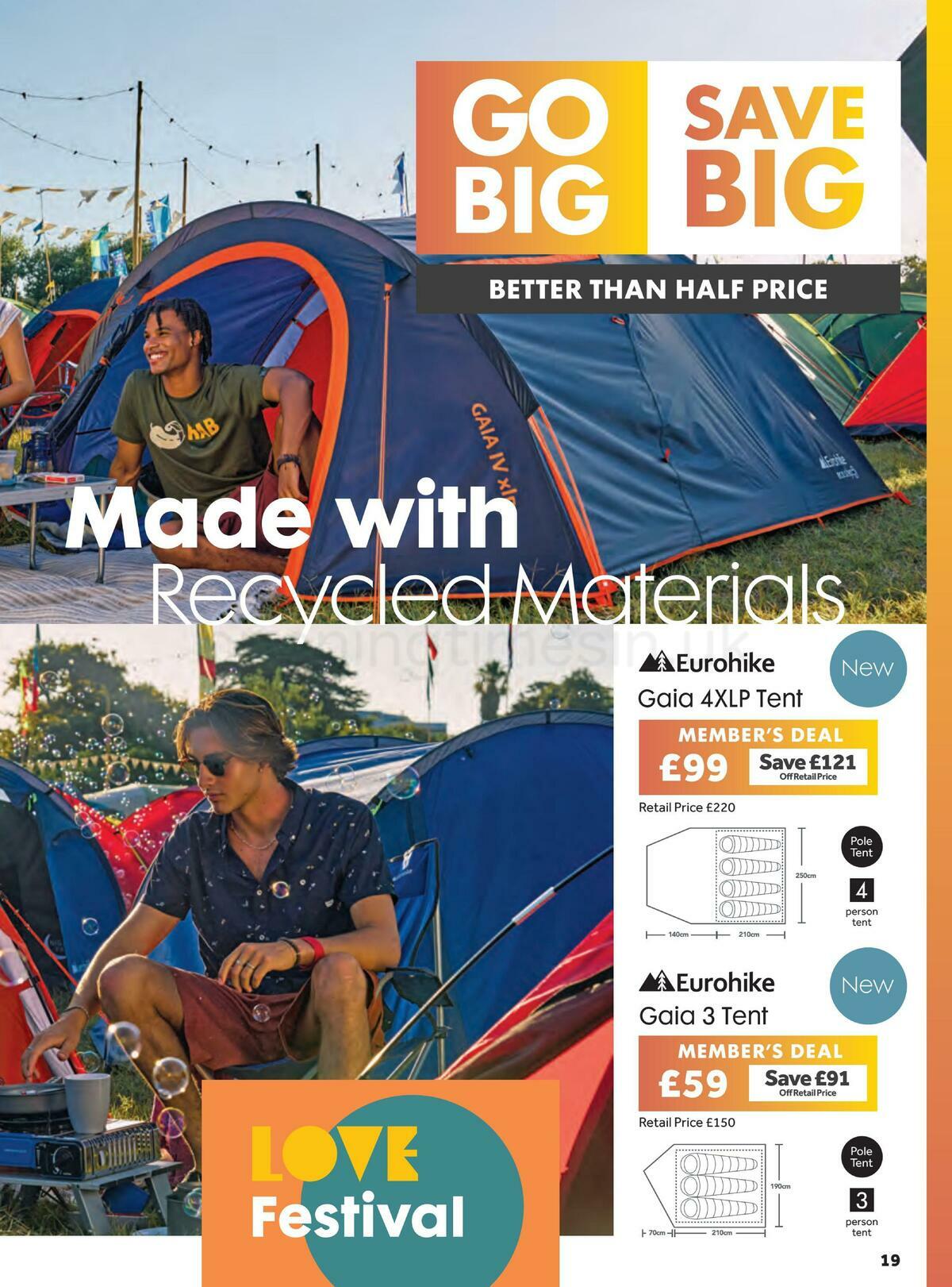 GO Outdoors Offers from 19 June