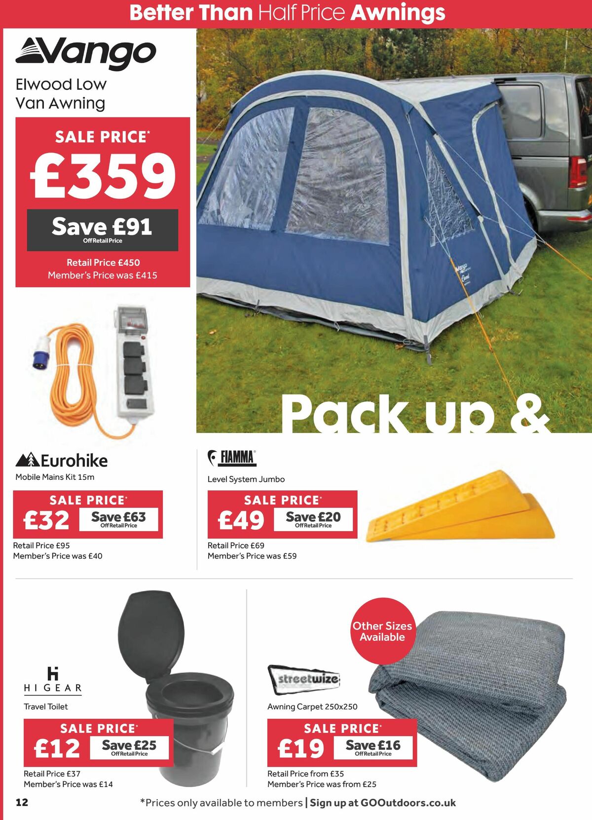 GO Outdoors Offers from 18 July