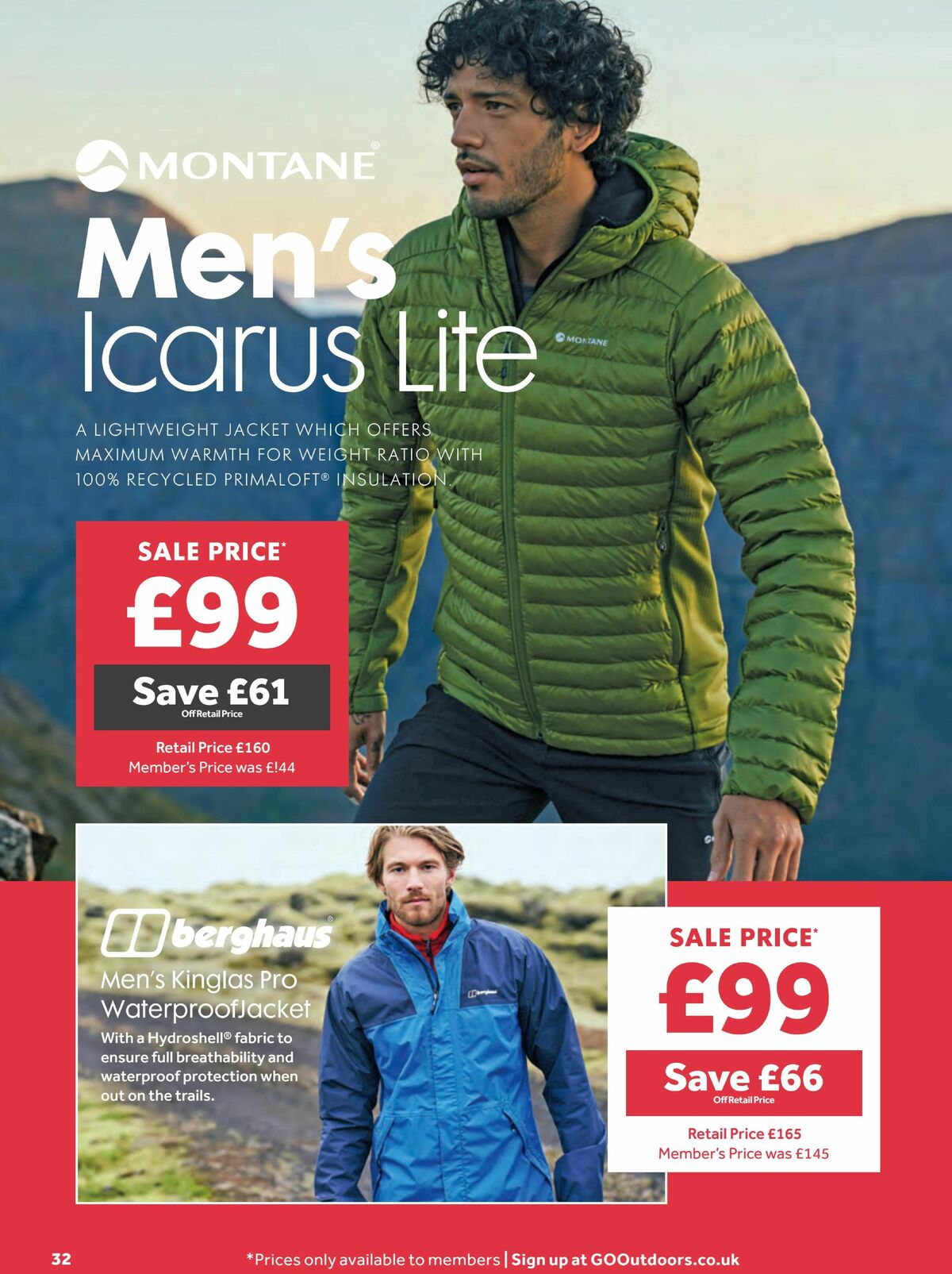 GO Outdoors Offers from 18 July