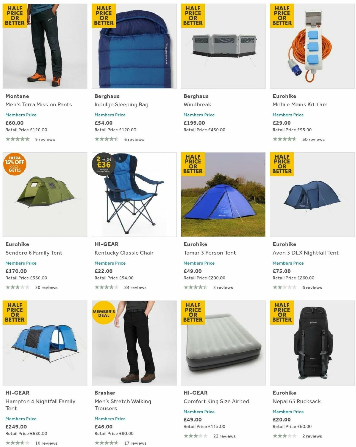 GO Outdoors Offers from 6 September