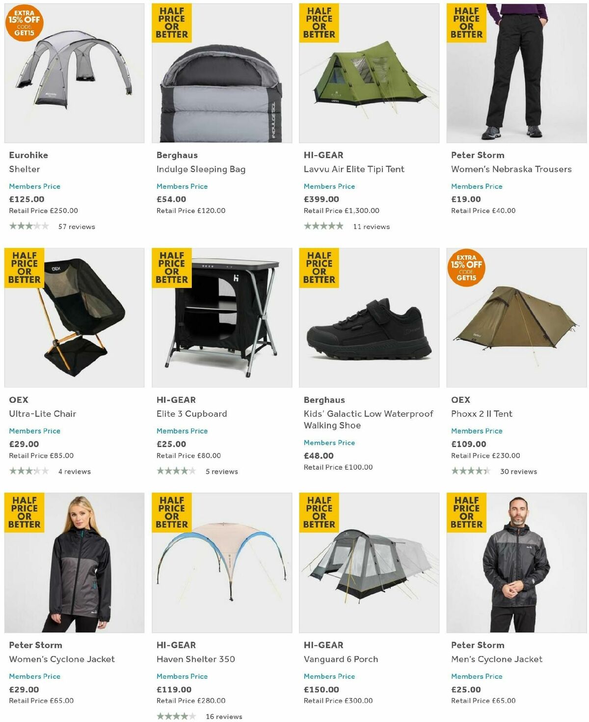 GO Outdoors Offers from 6 September