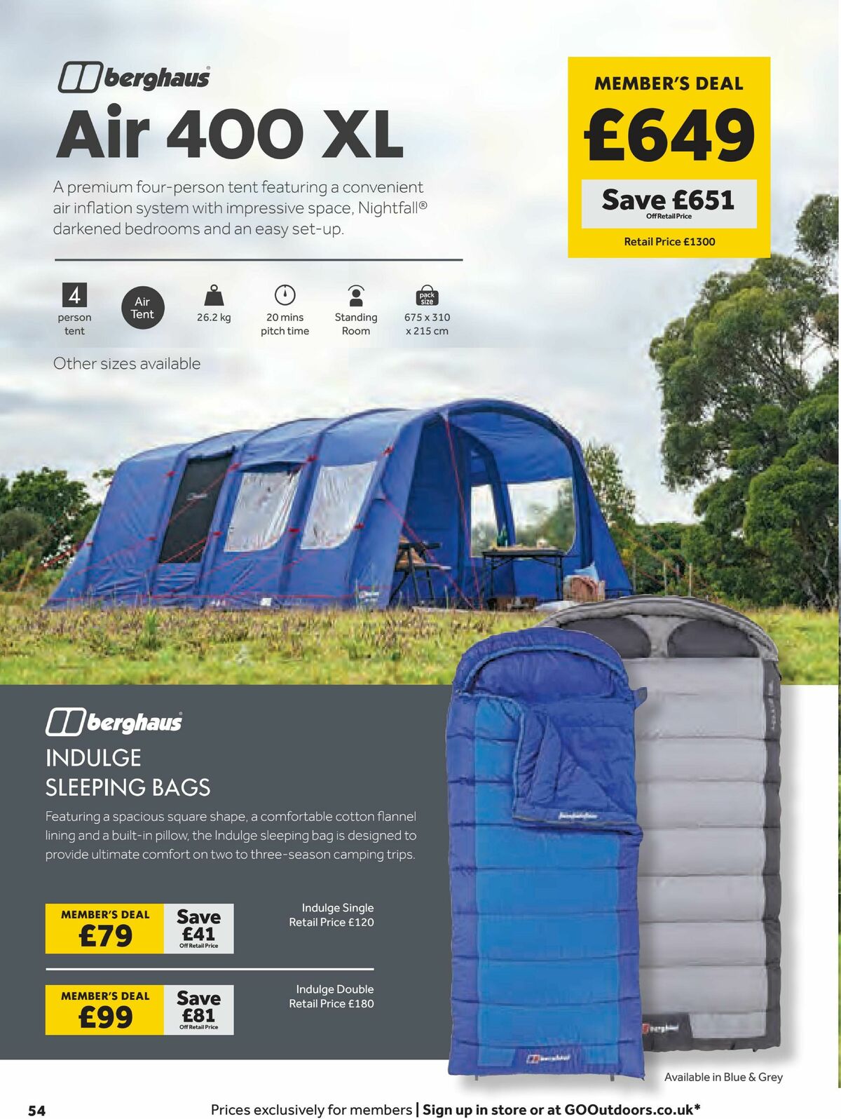 GO Outdoors Offers from 26 September