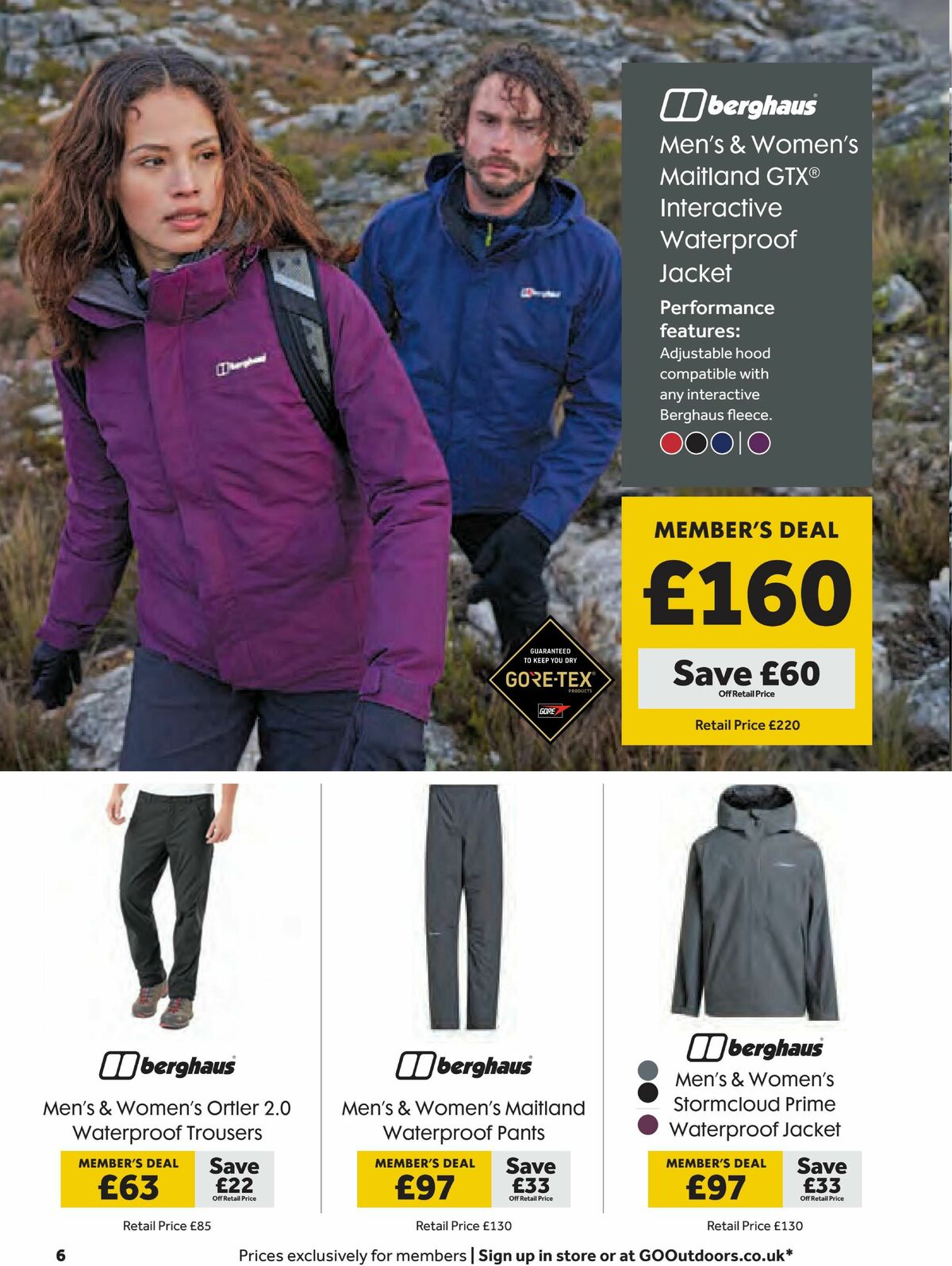 GO Outdoors Offers from 26 September