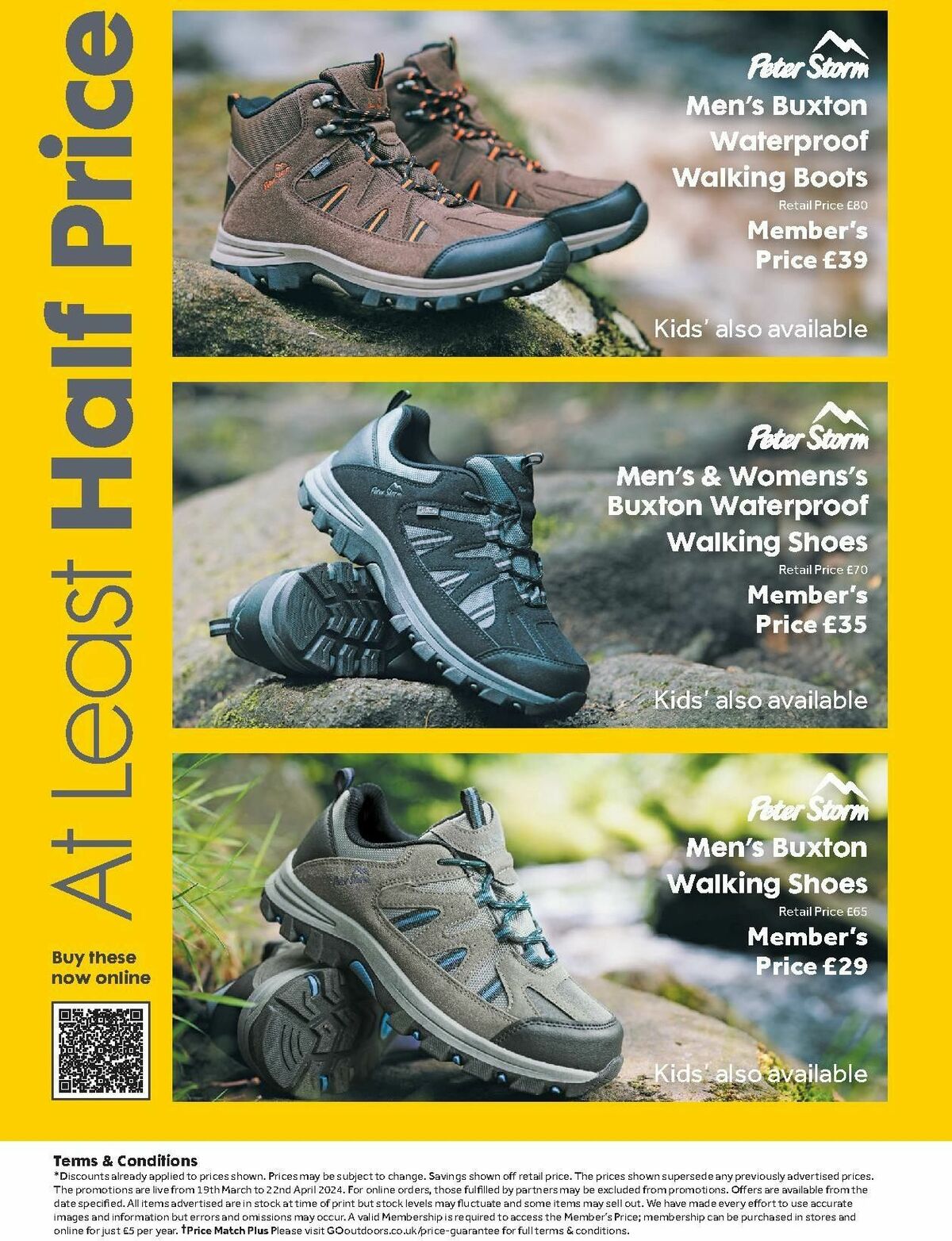 GO Outdoors Offers from 19 March