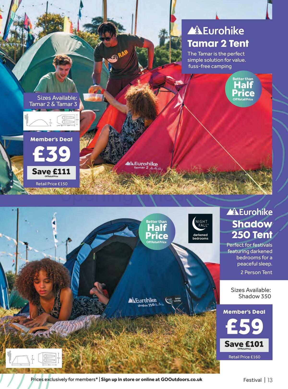 GO Outdoors Offers from 23 April