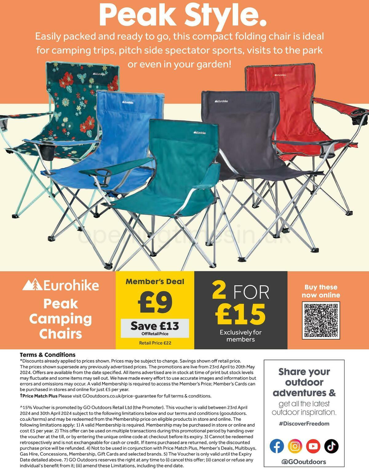 GO Outdoors Offers from 23 April