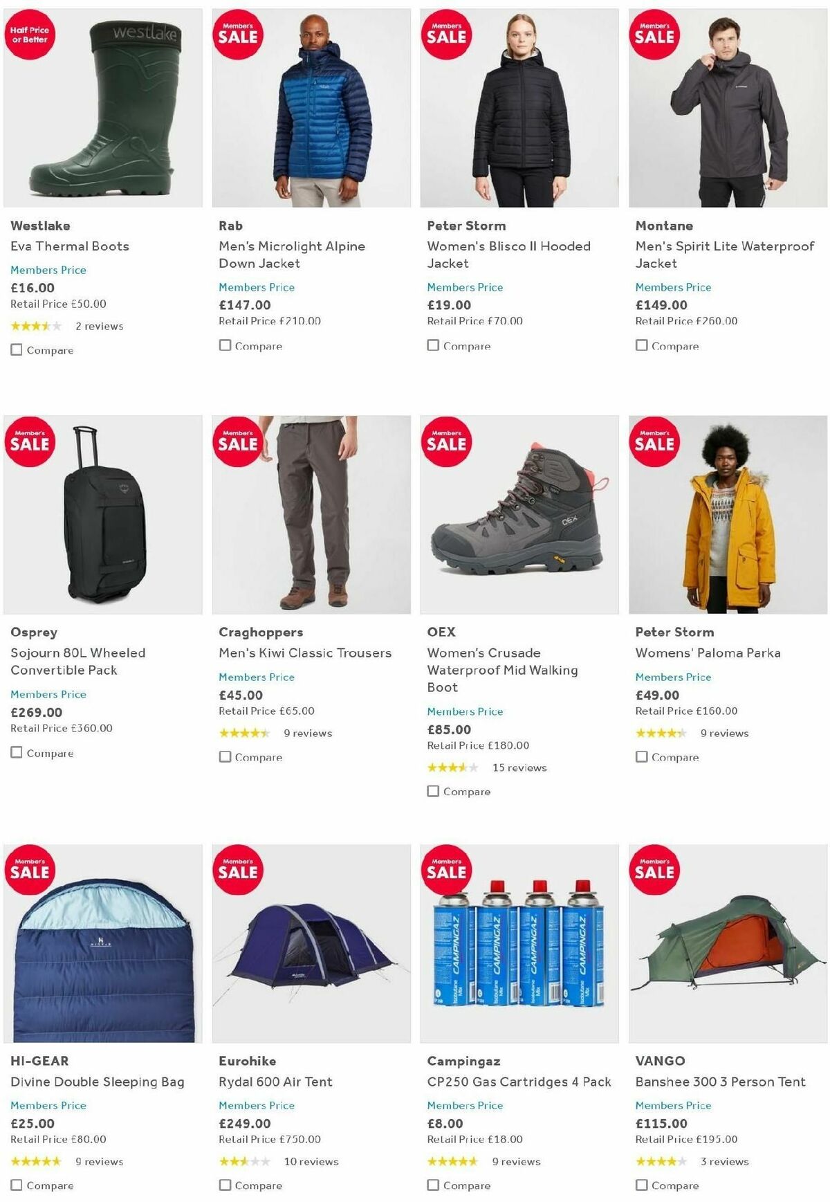 GO Outdoors Offers from 21 January