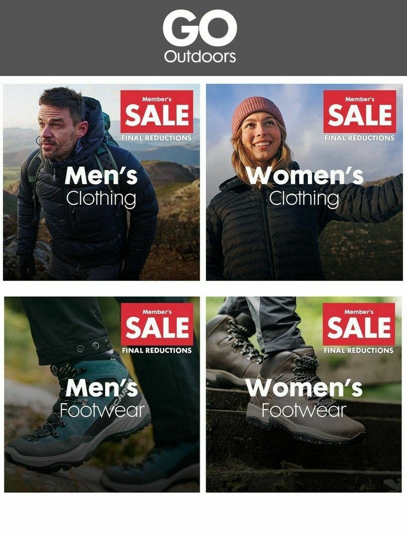 GO Outdoors Offers from 9 February