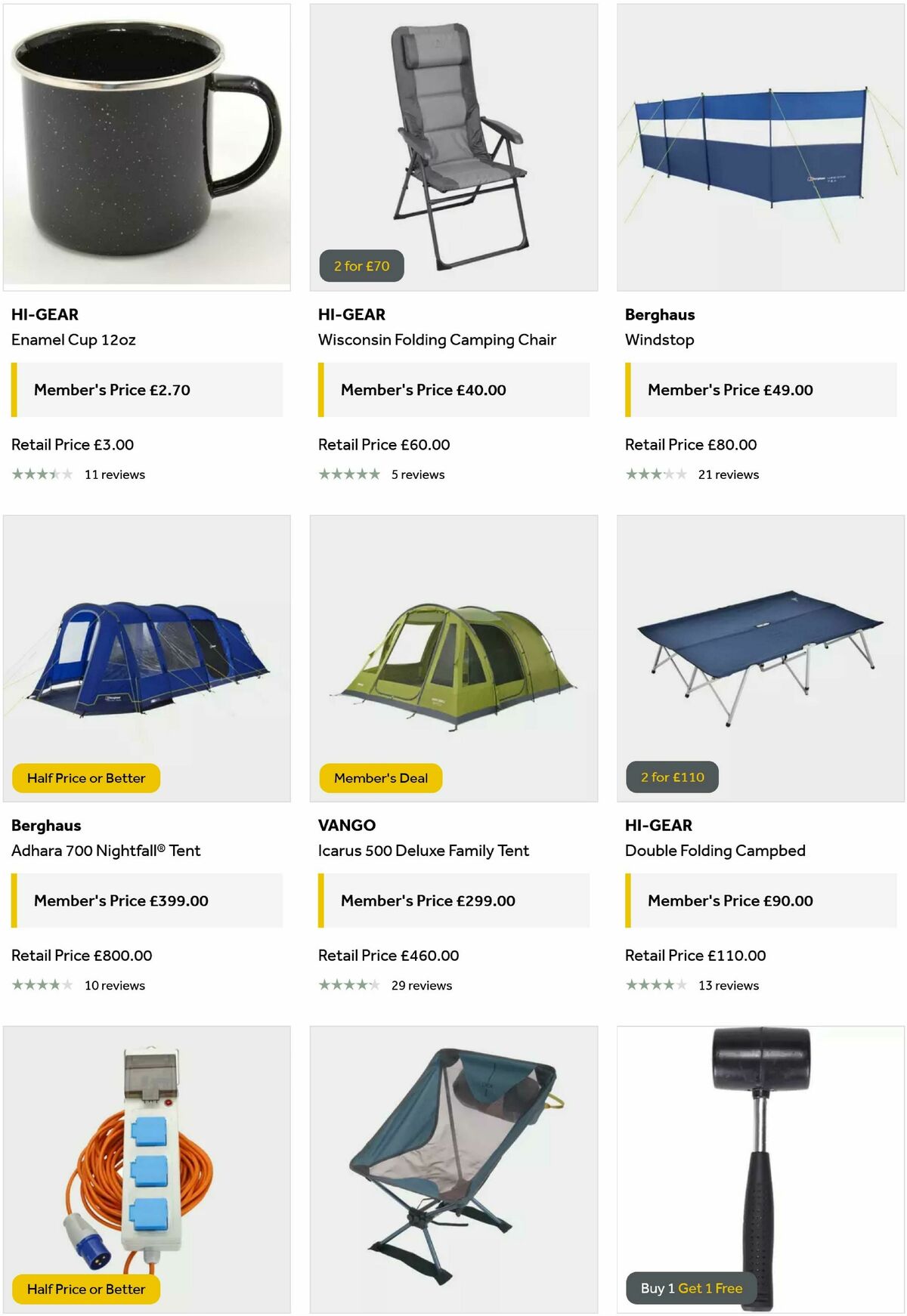 GO Outdoors Offers from 11 March