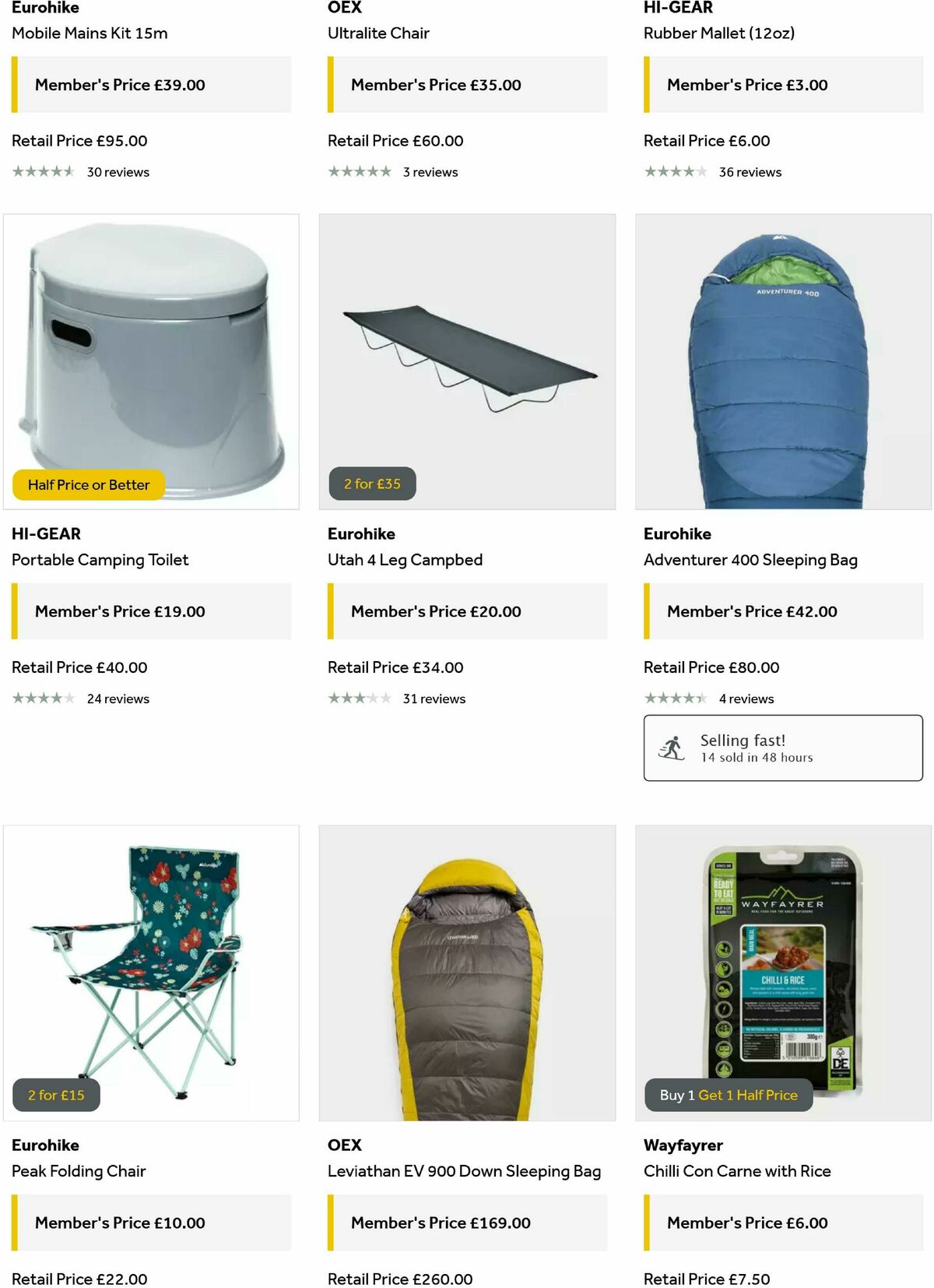 GO Outdoors Offers from 11 March