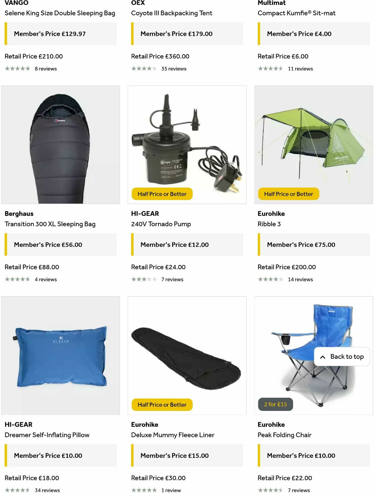 GO Outdoors Offers from 11 March