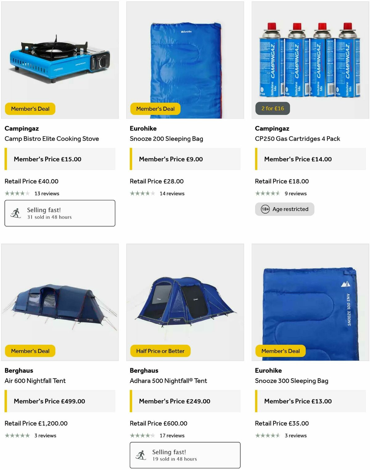 GO Outdoors Offers from 11 March