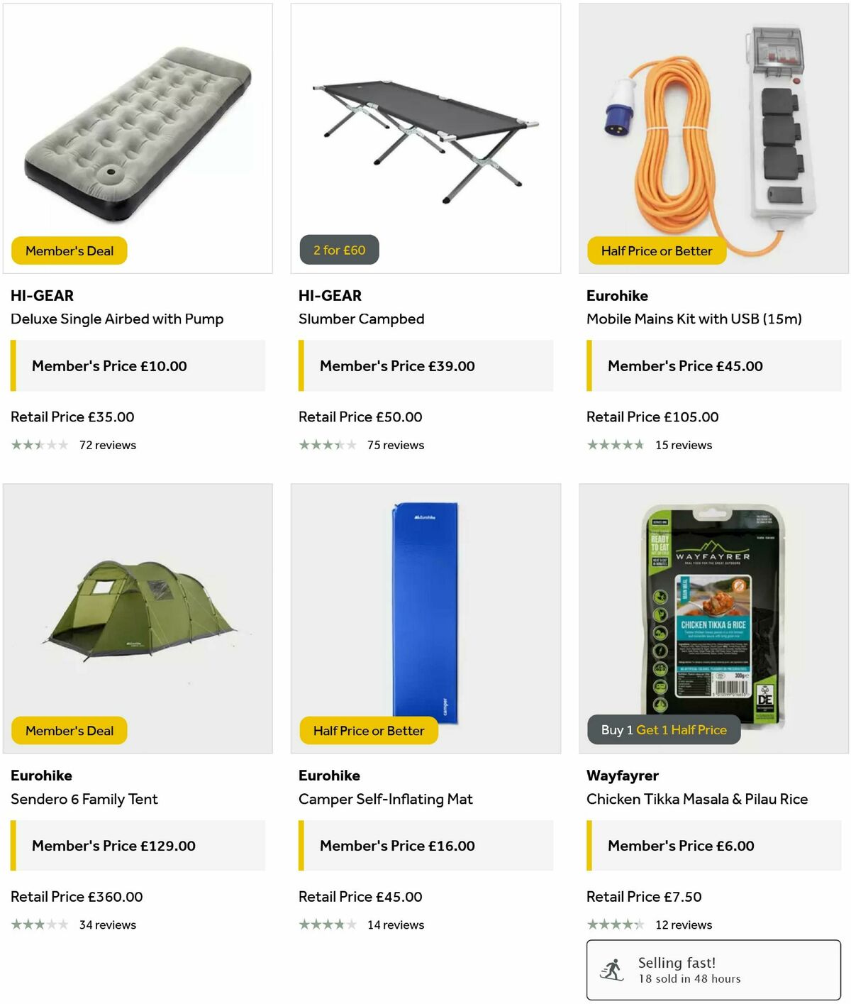 GO Outdoors Offers from 11 March