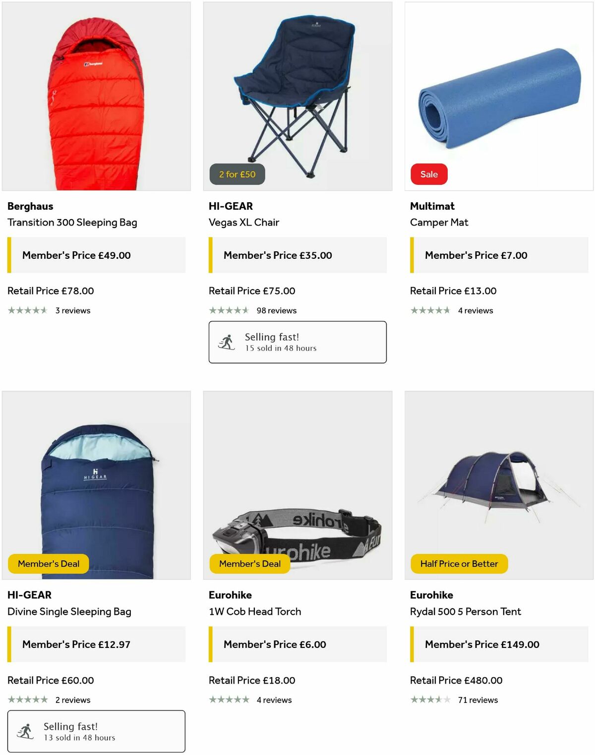 GO Outdoors Offers from 11 March