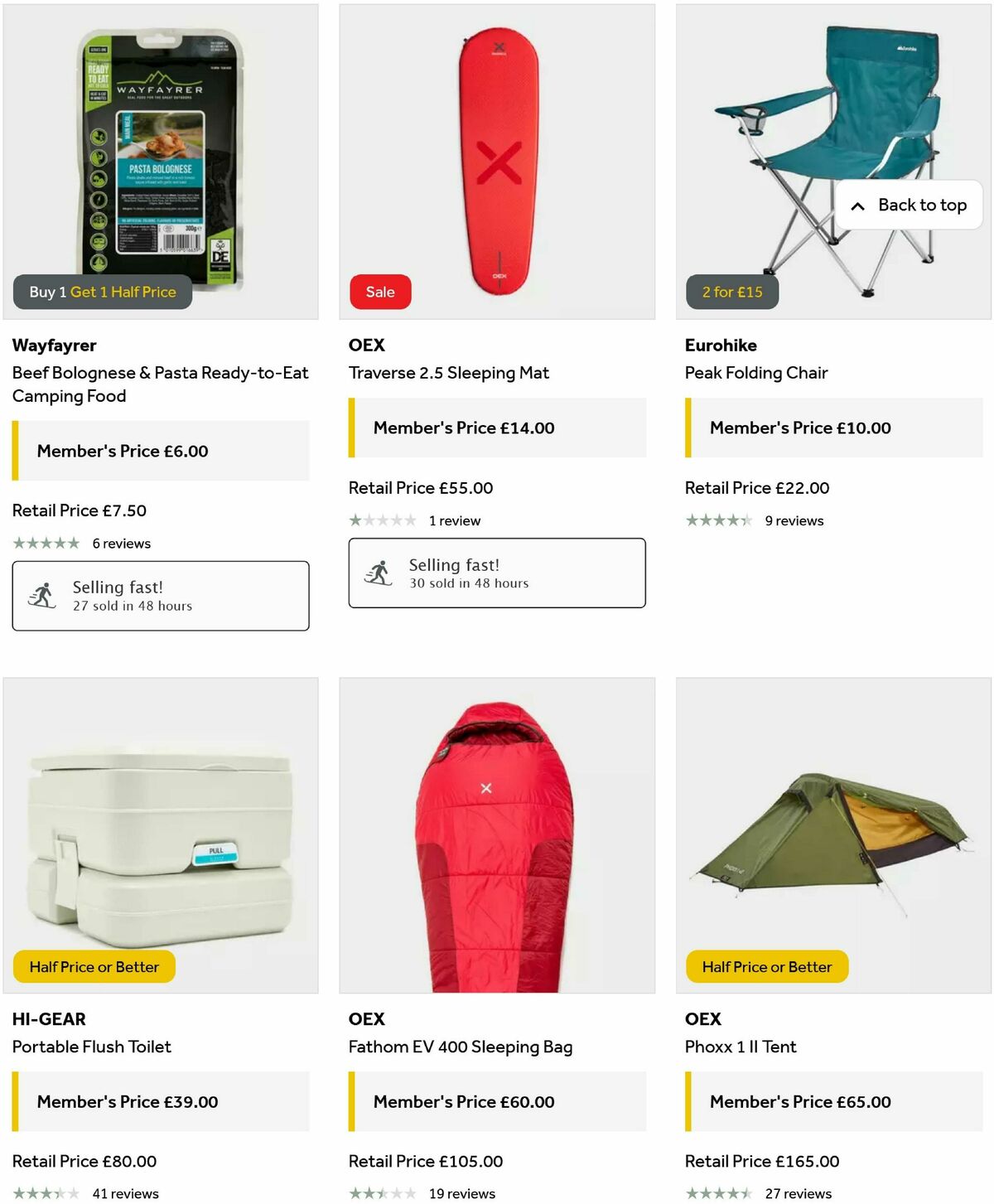 GO Outdoors Offers from 11 March