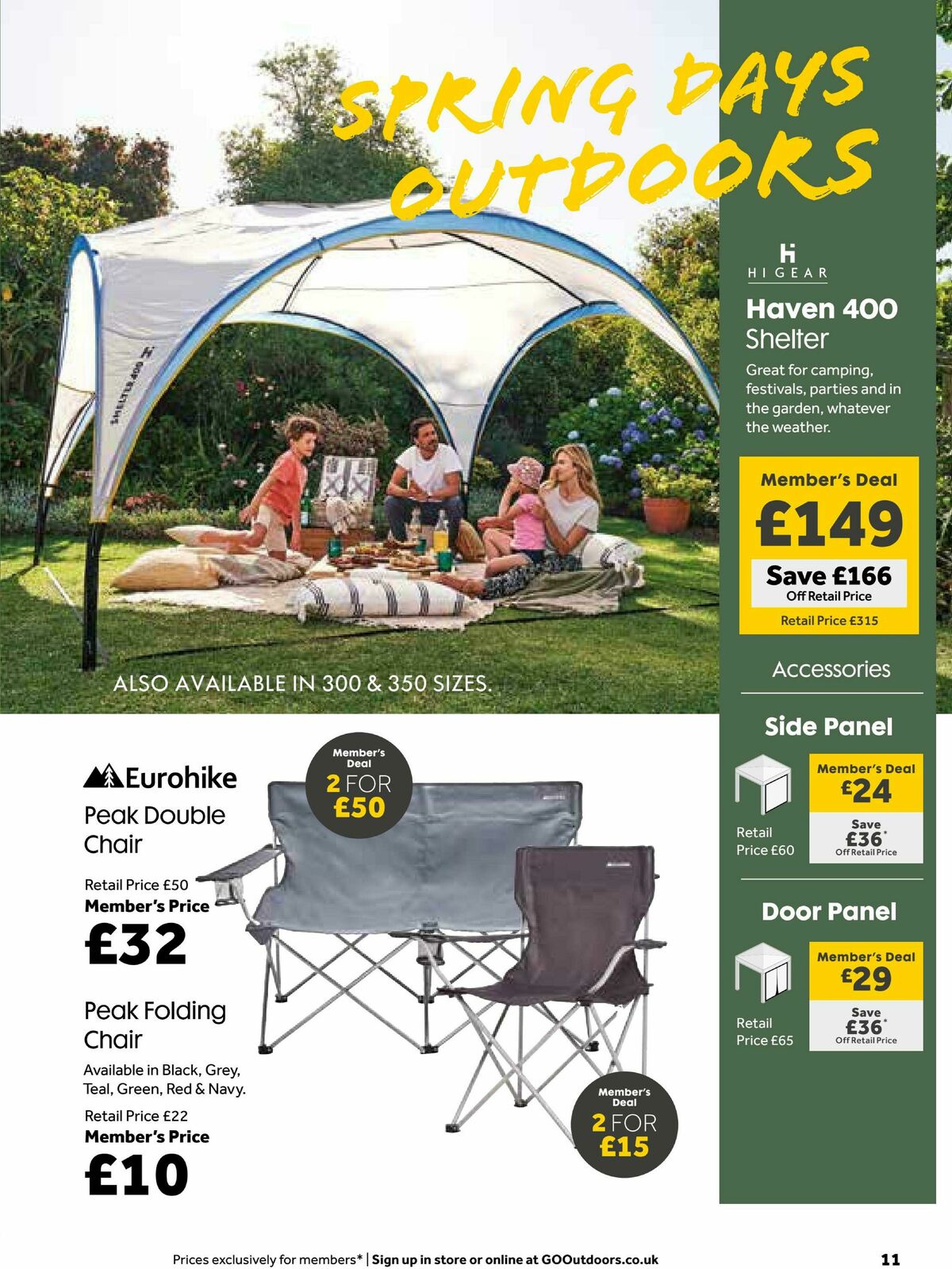 GO Outdoors Offers from 18 March