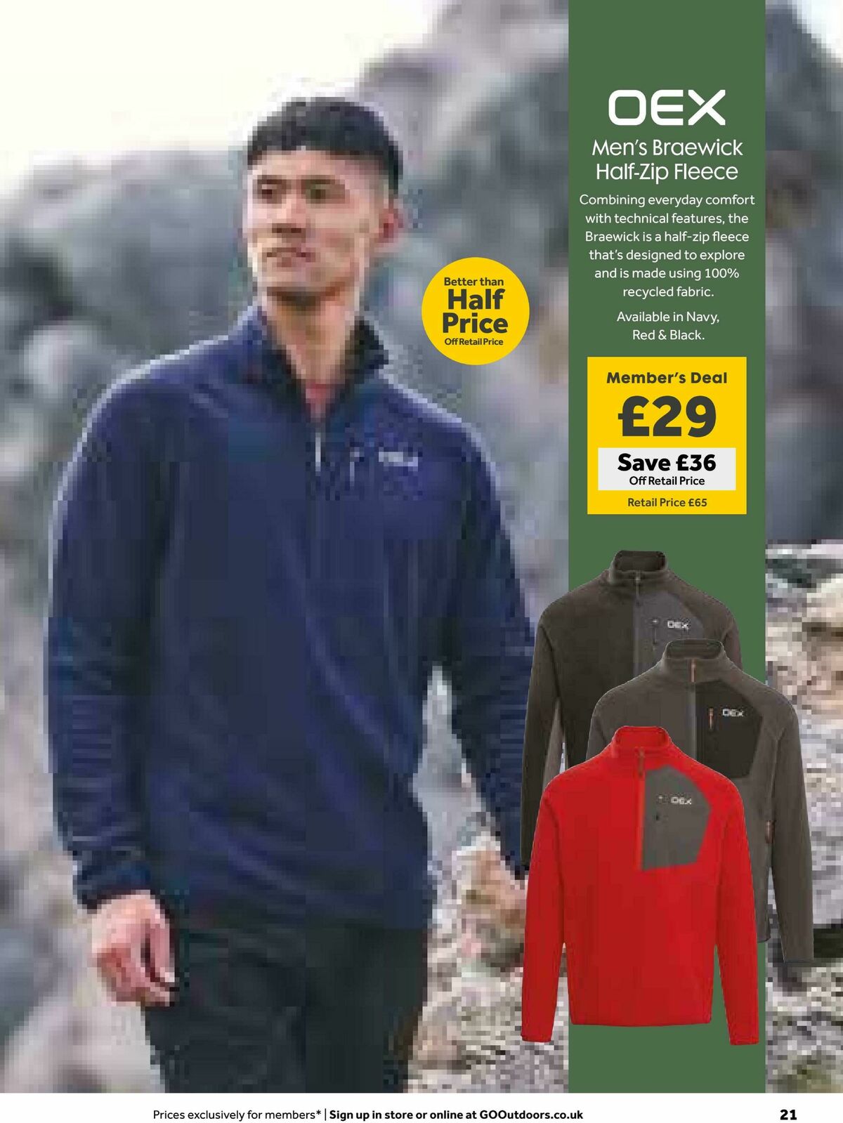GO Outdoors Offers from 18 March