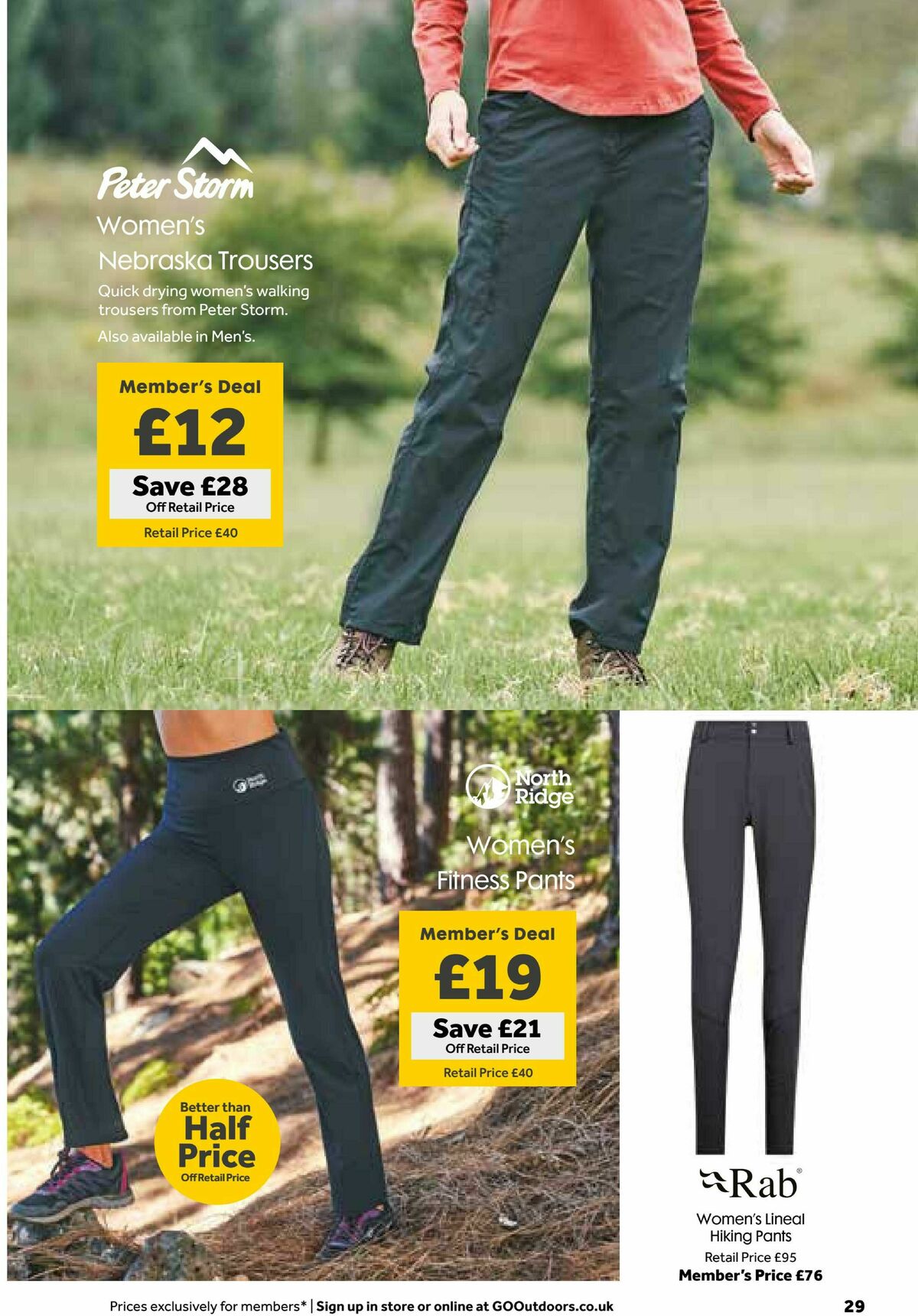 GO Outdoors Offers from 18 March
