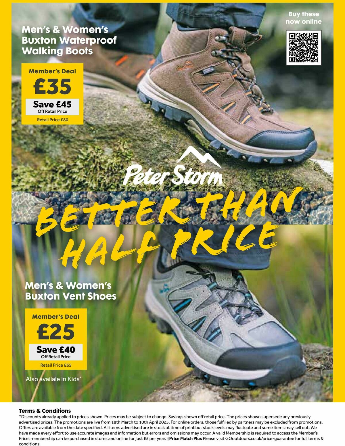 GO Outdoors Offers from 18 March