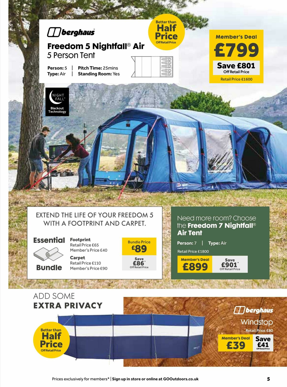 GO Outdoors Offers from 18 March