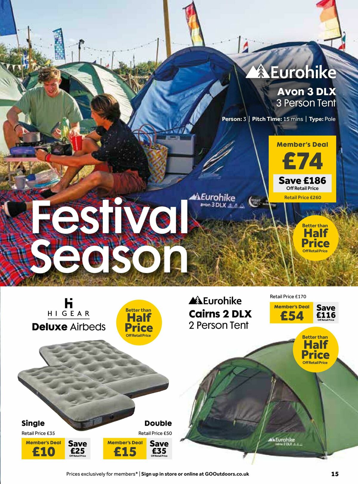 GO Outdoors Offers from 11 April