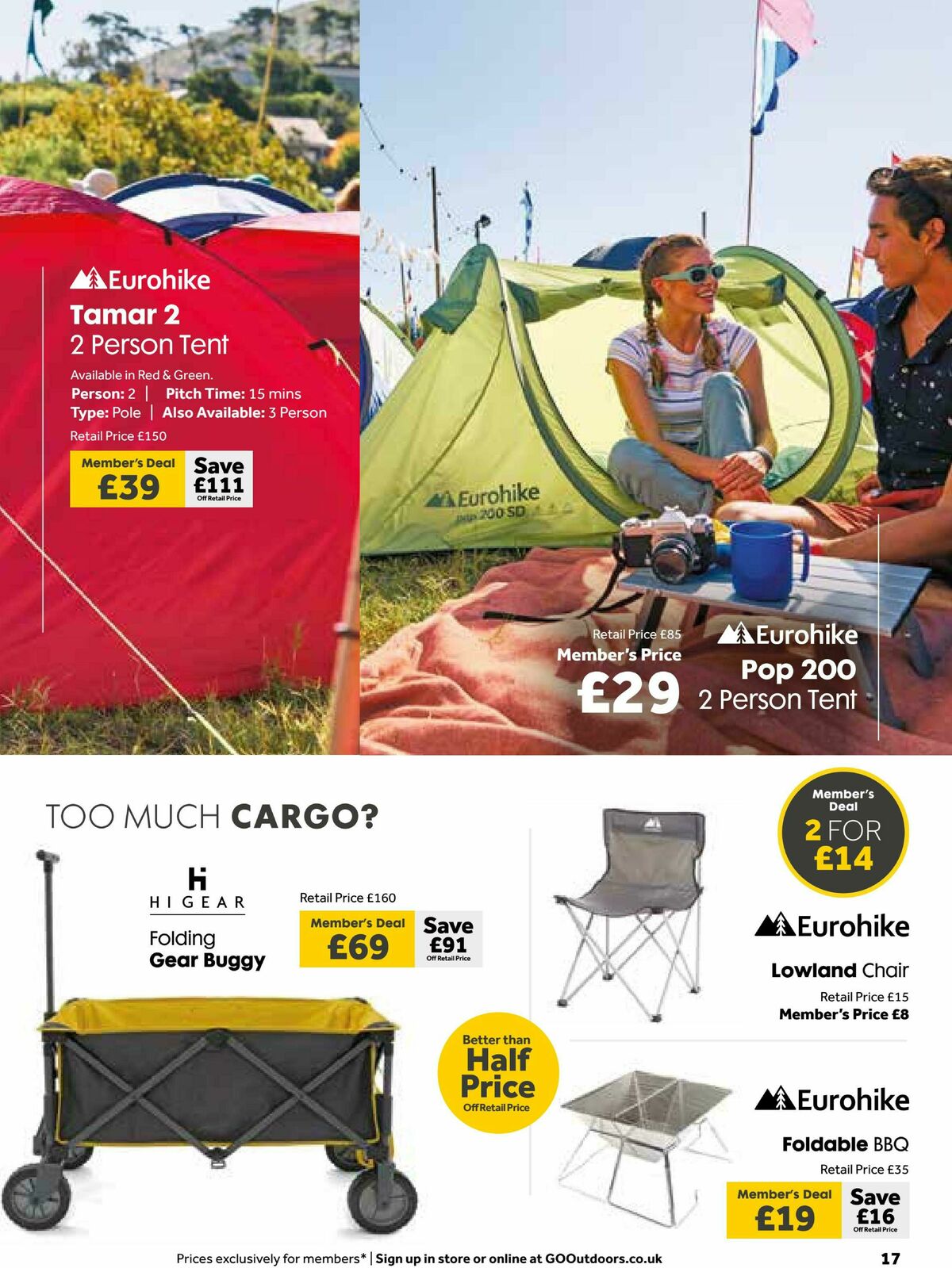 GO Outdoors Offers from 11 April