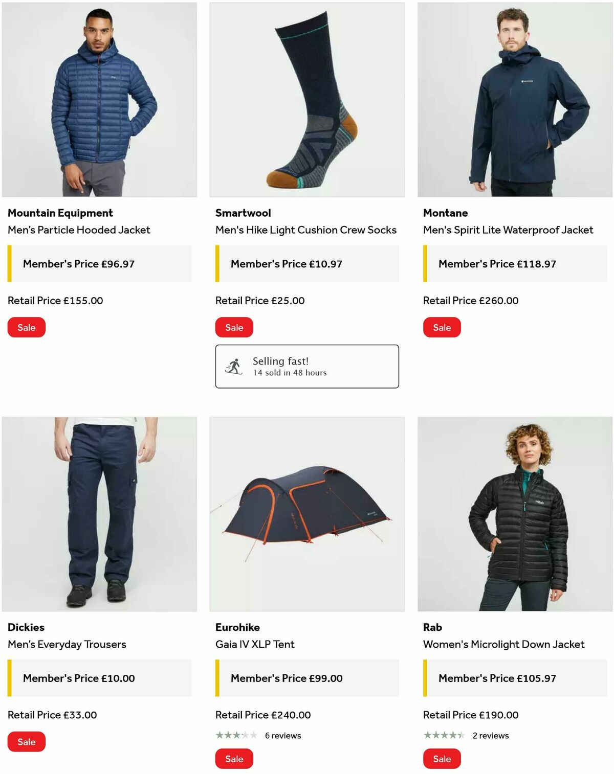 GO Outdoors Clearance Sale Offers from 20 May