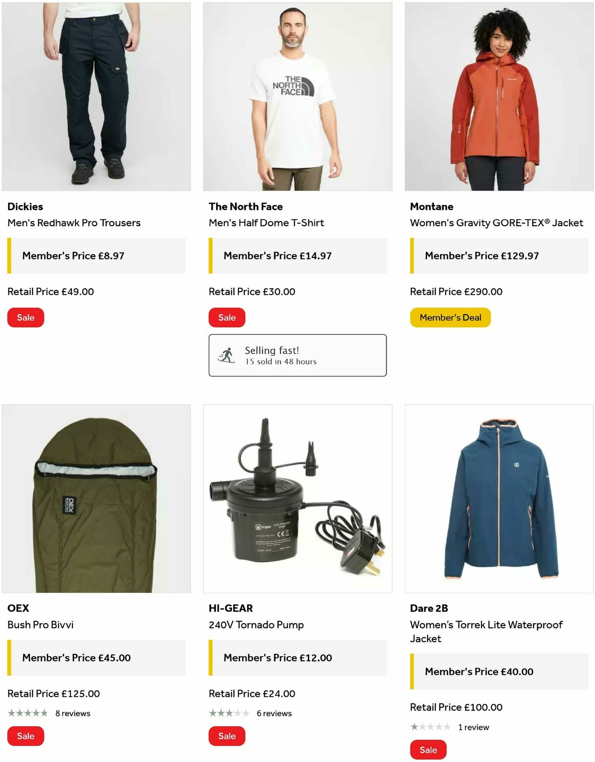 GO Outdoors Clearance Sale Offers from 20 May