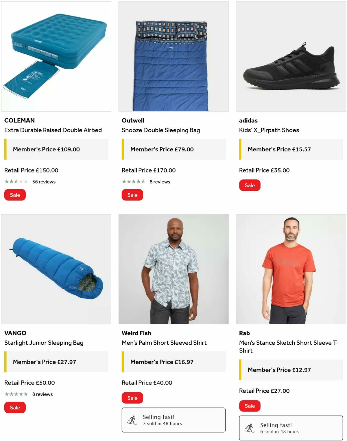 GO Outdoors Clearance Sale Offers from 20 May