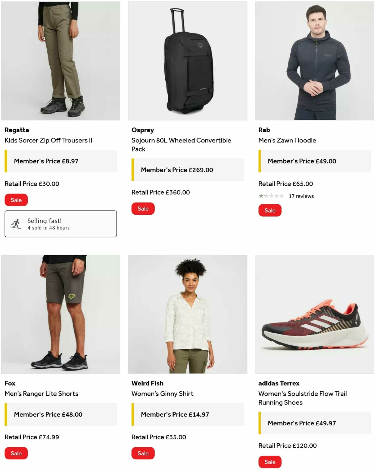 GO Outdoors Clearance Sale Offers from 20 May