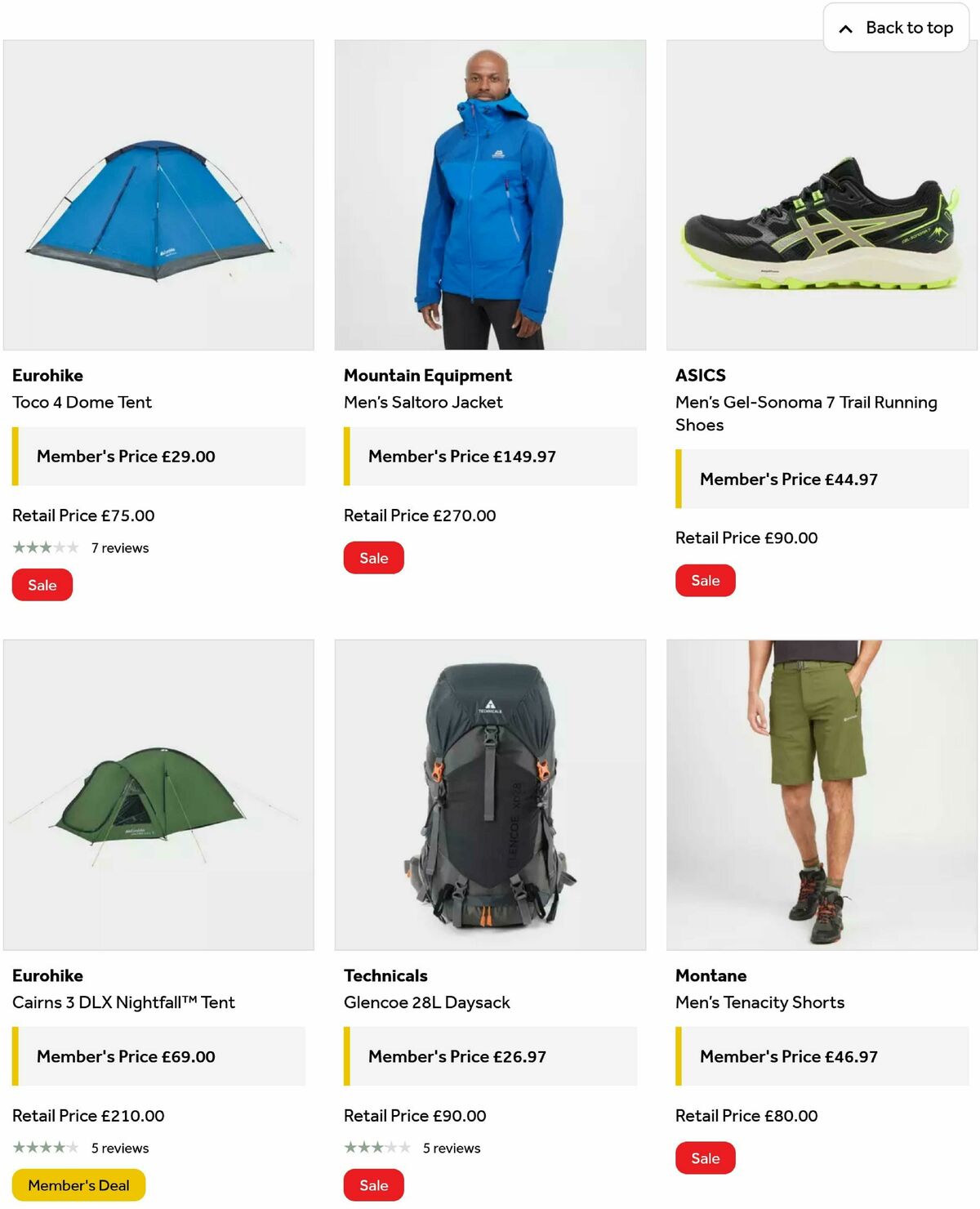 GO Outdoors Clearance Sale Offers from 20 May