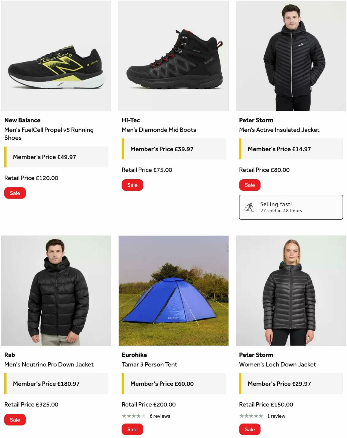 GO Outdoors Clearance Sale Offers from 20 May