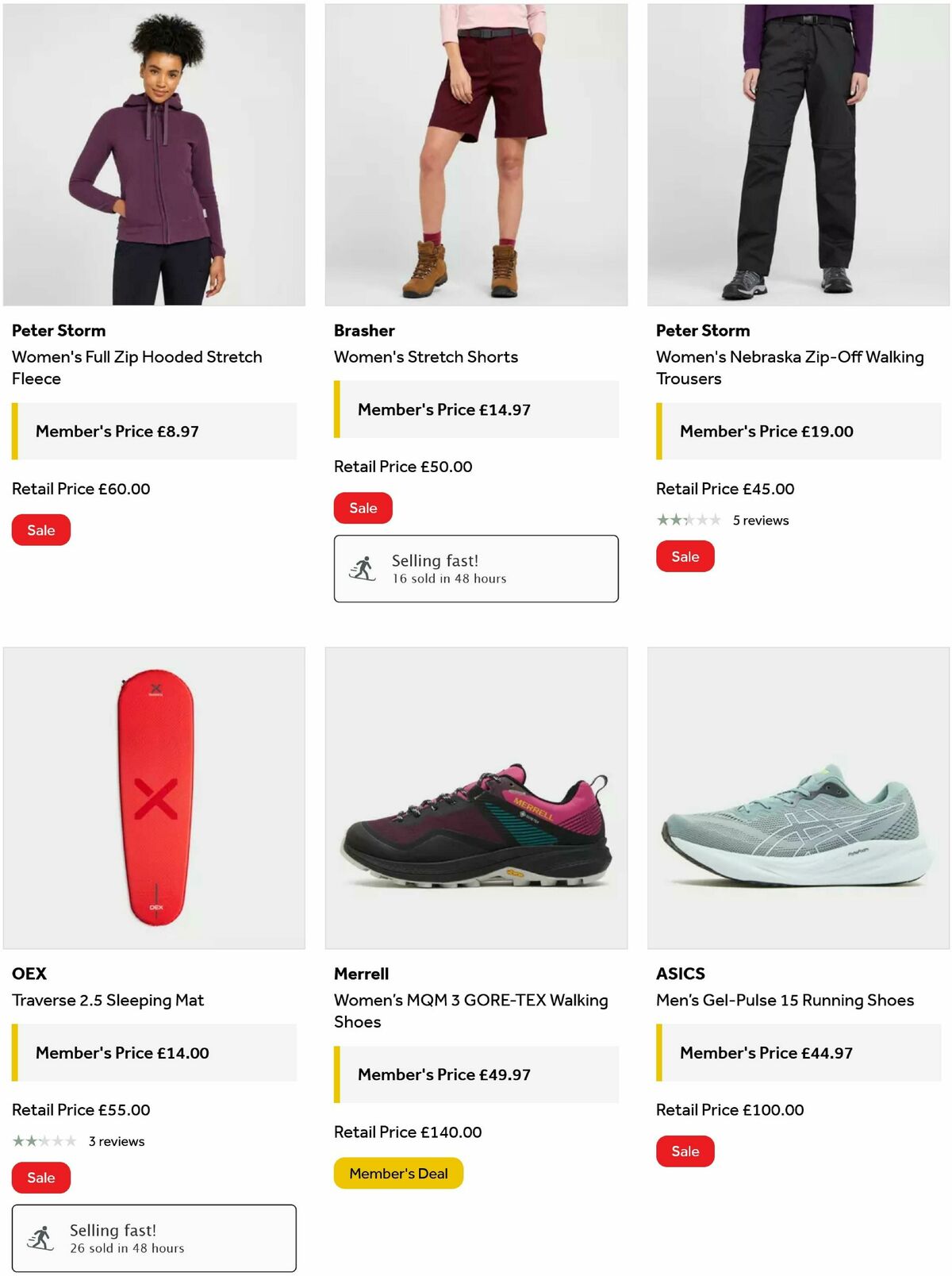GO Outdoors Clearance Sale Offers from 20 May