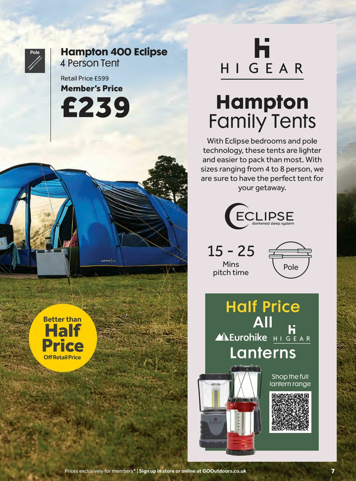 GO Outdoors Offers from 20 May