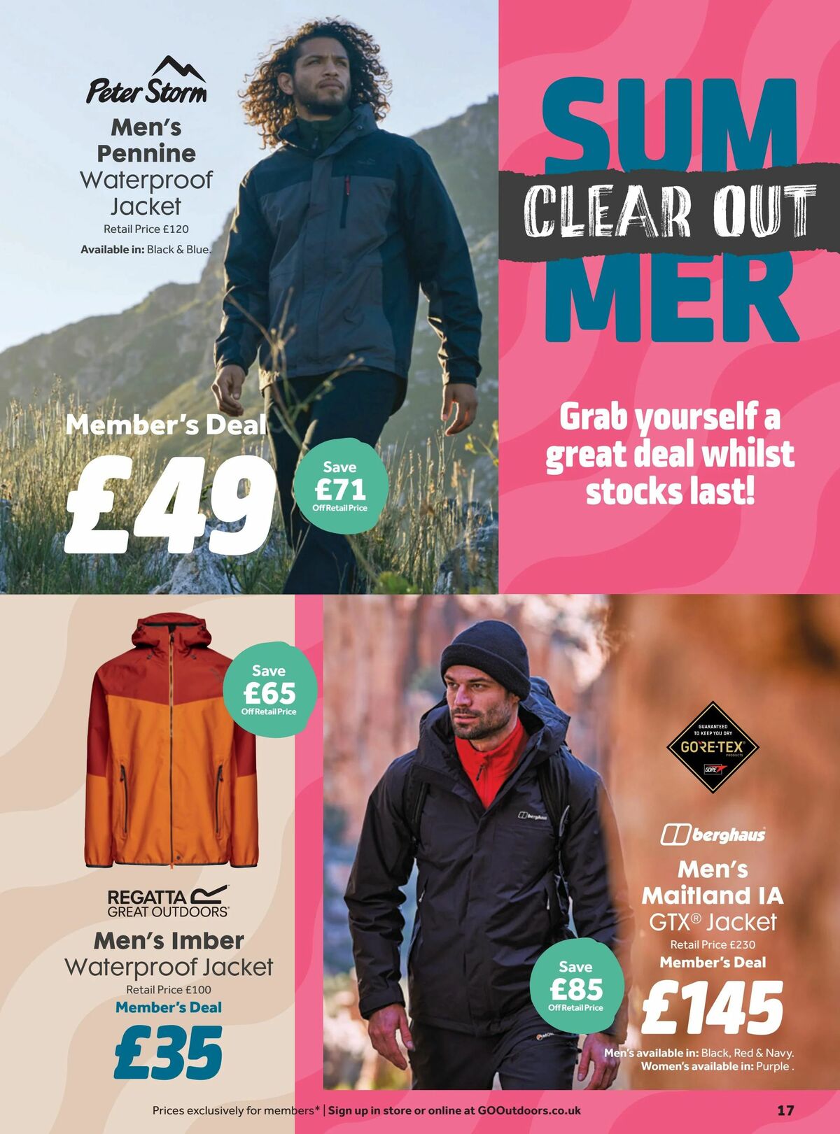 GO Outdoors Offers from 24 June