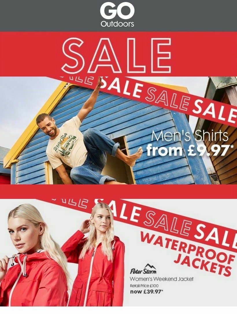 GO Outdoors Offers from 23 July