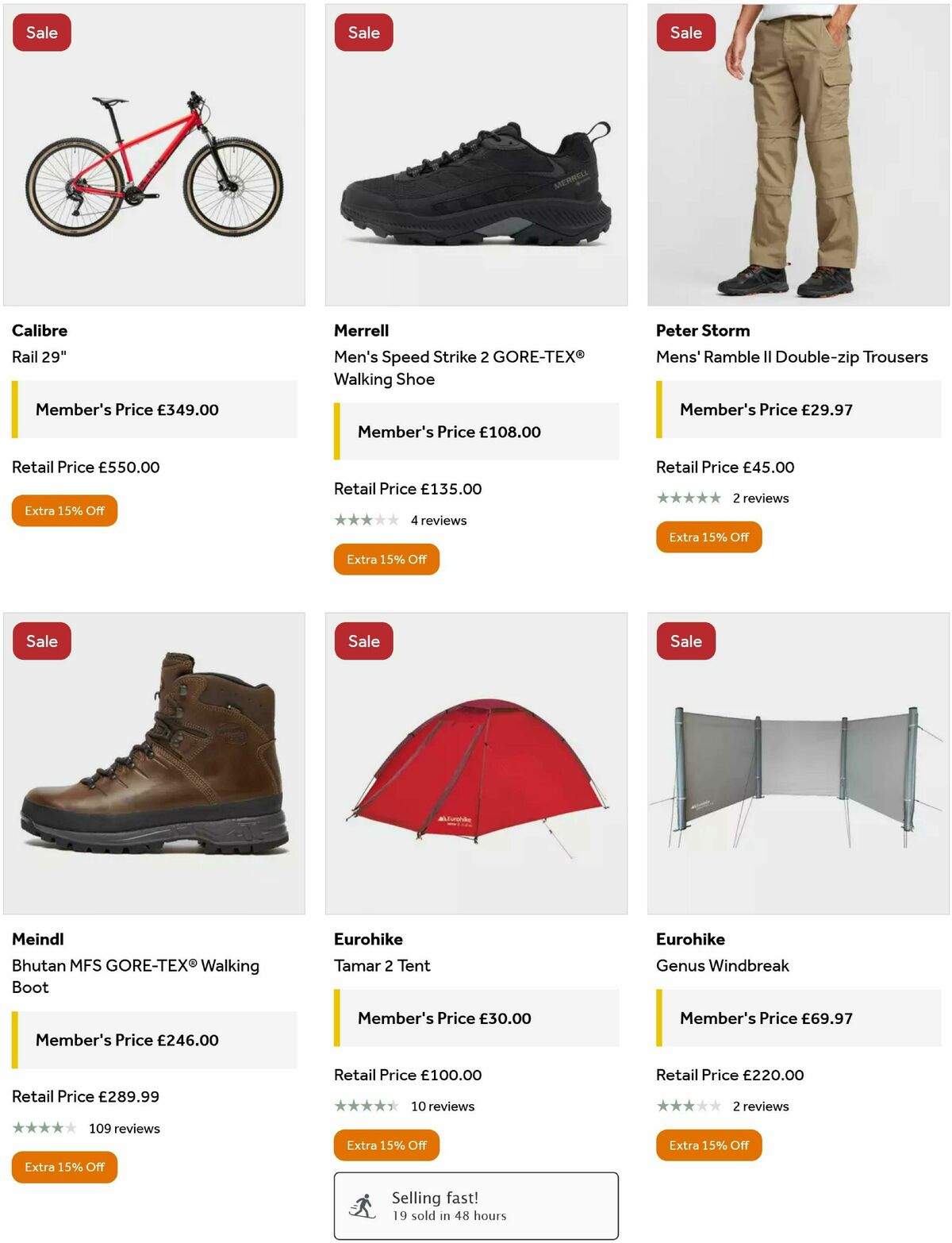 GO Outdoors Offers from 20 August