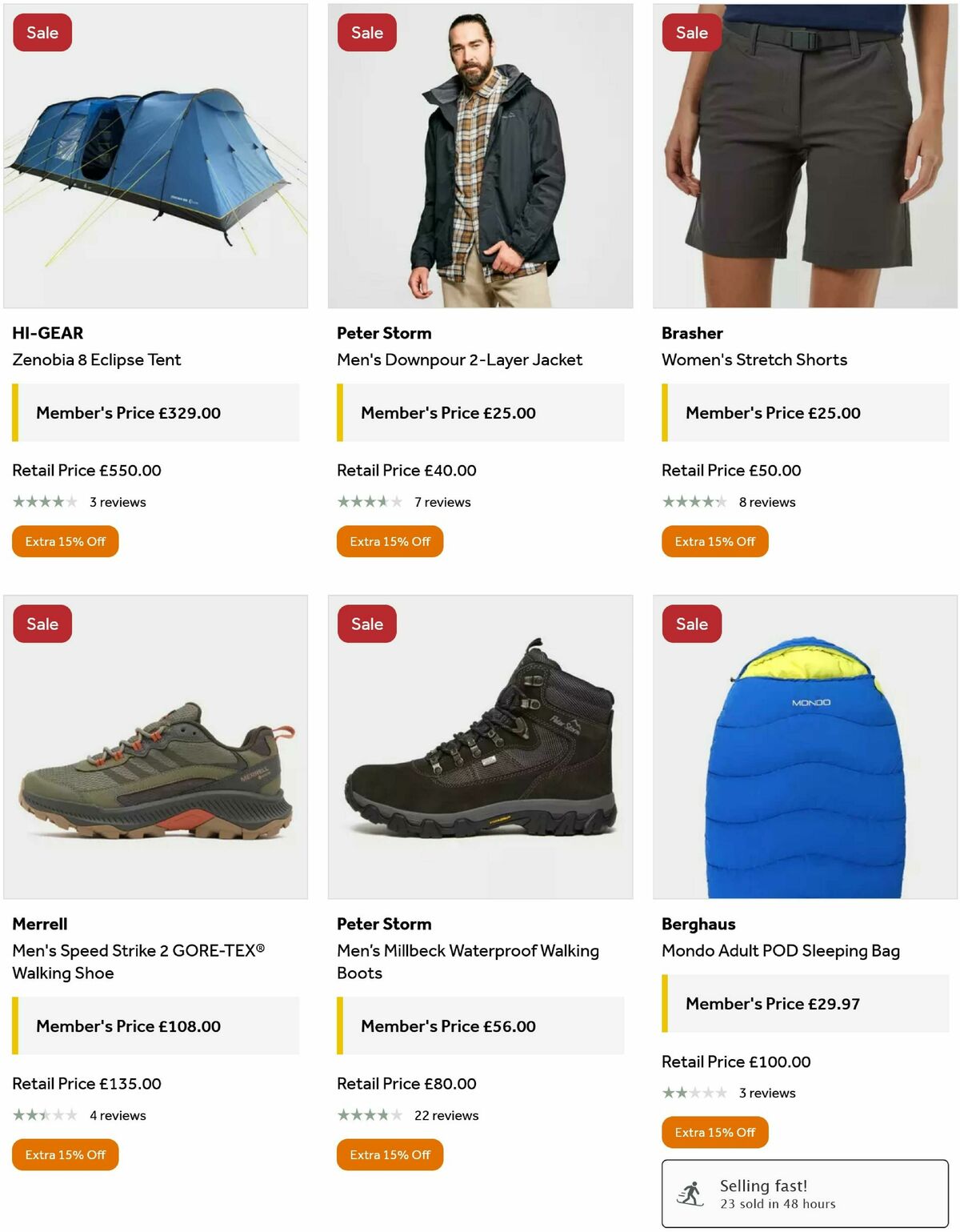 GO Outdoors Offers from 20 August