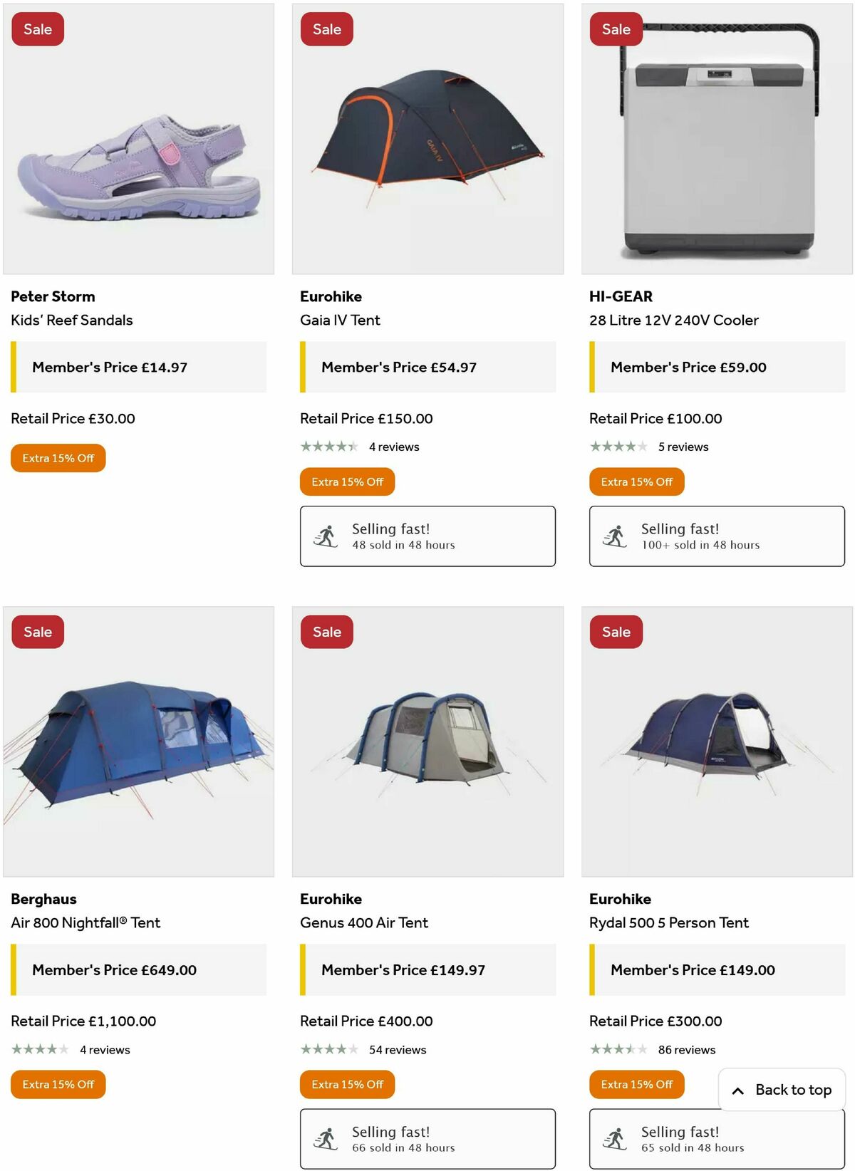 GO Outdoors Offers from 20 August