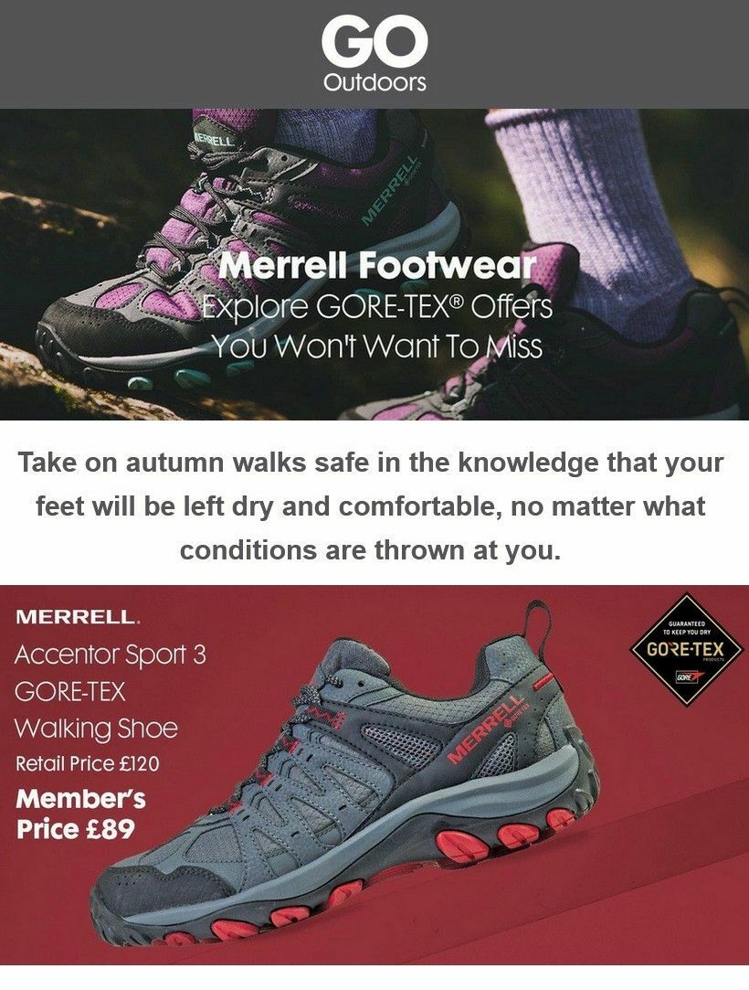 GO Outdoors Offers from 17 September