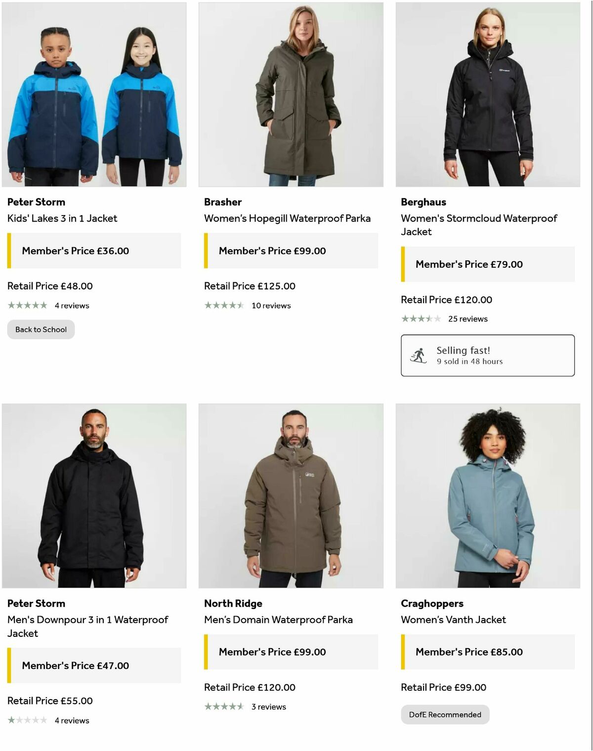 GO Outdoors Offers from 1 October