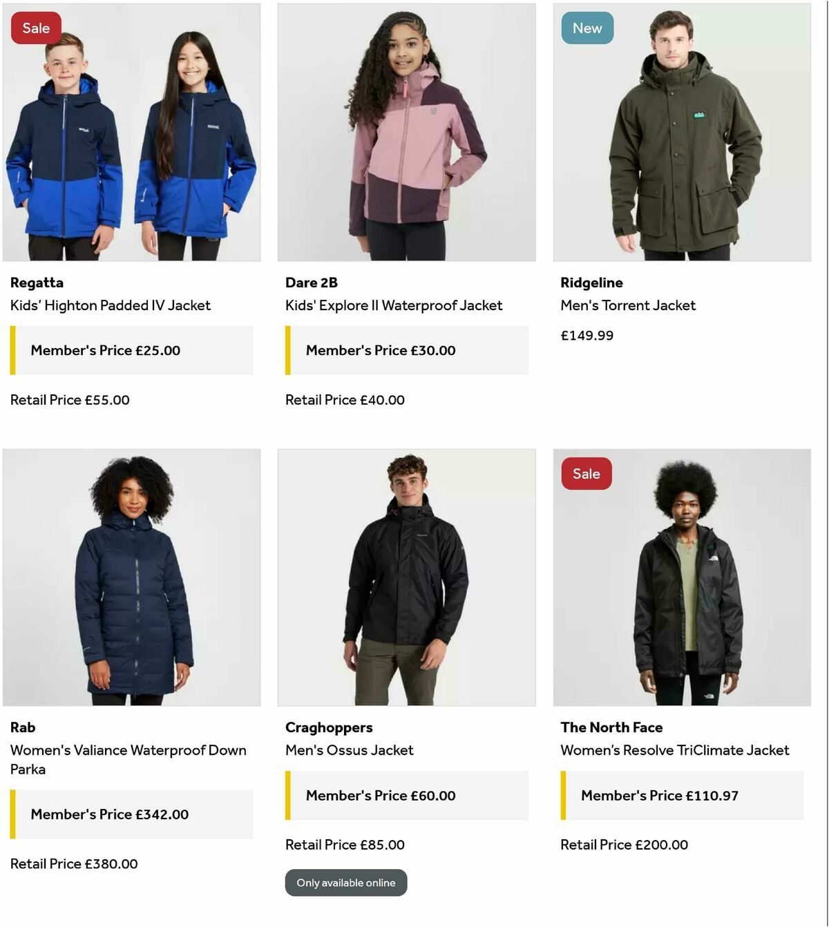 GO Outdoors Offers from 1 October